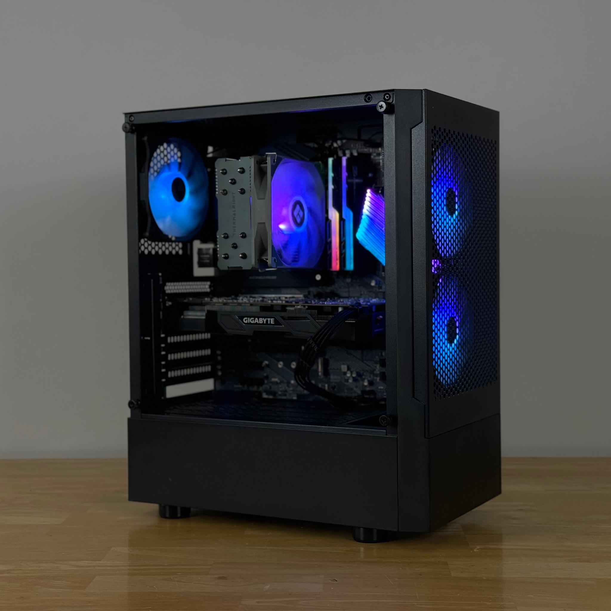 RGB OVERLOAD Intel i5 10400F GTX 1070 1TB Gaming/Streaming PC
