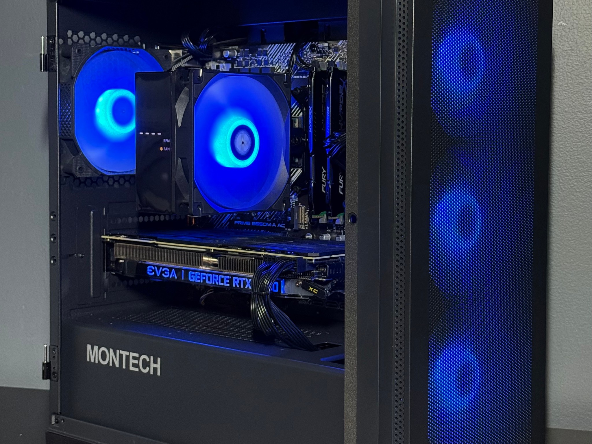 🥶RTX 2080, Ryzen 5500, 16GB DDR4, 512GB SSD- Fury Gaming PC