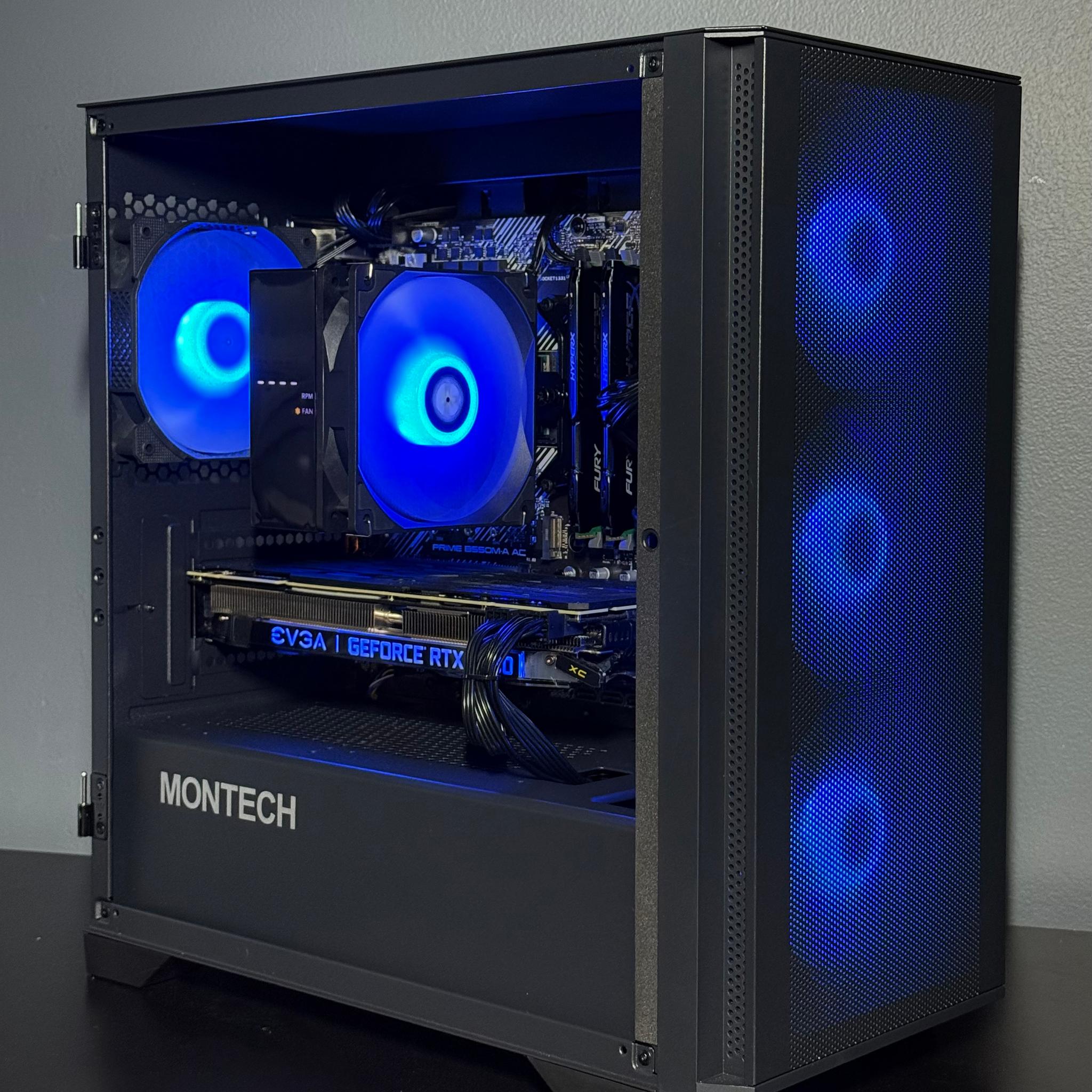 🥶RTX 2080, Ryzen 5500, 16GB DDR4, 512GB SSD- Fury Gaming PC