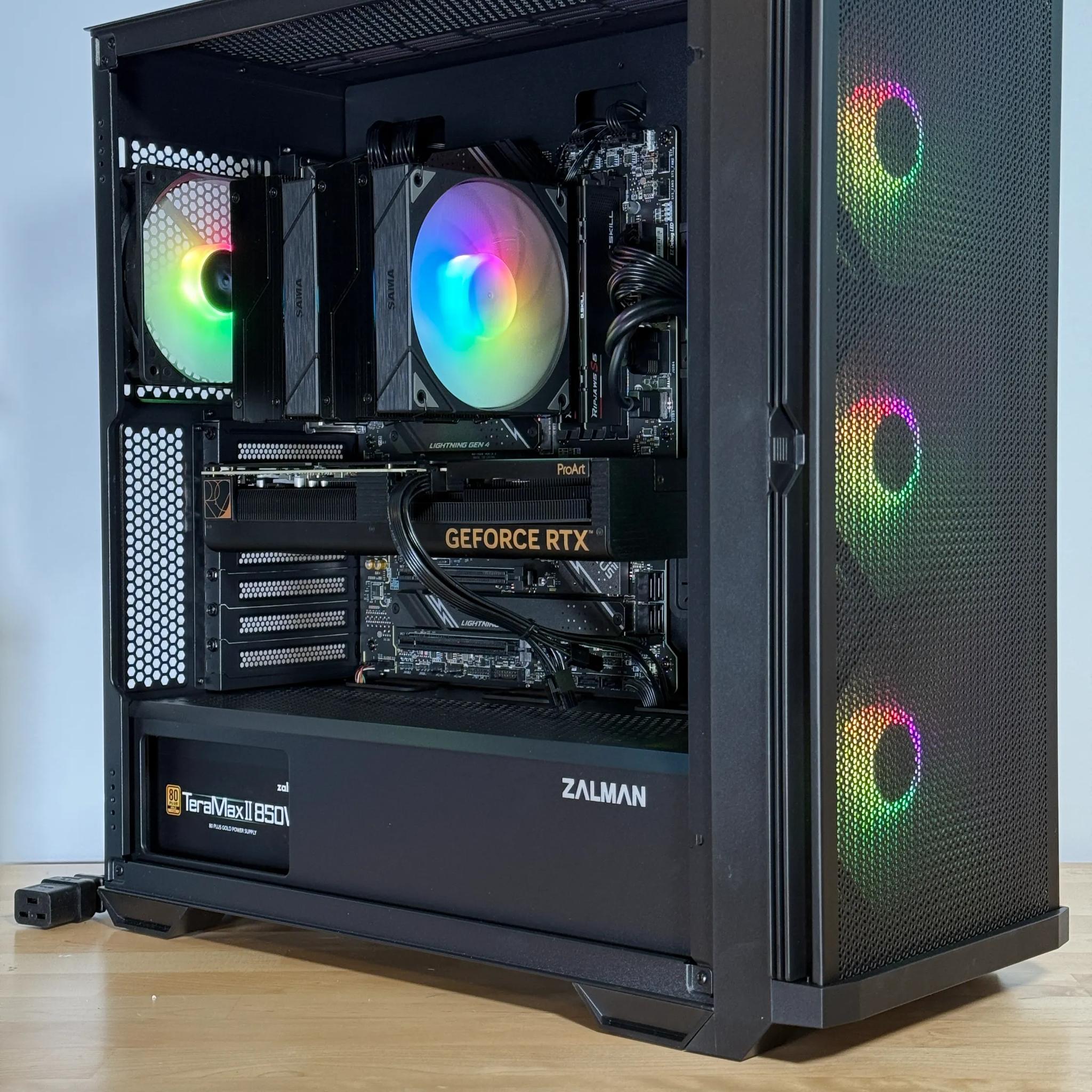 RTX 4070 Intel Core i7 12700k Gaming PC