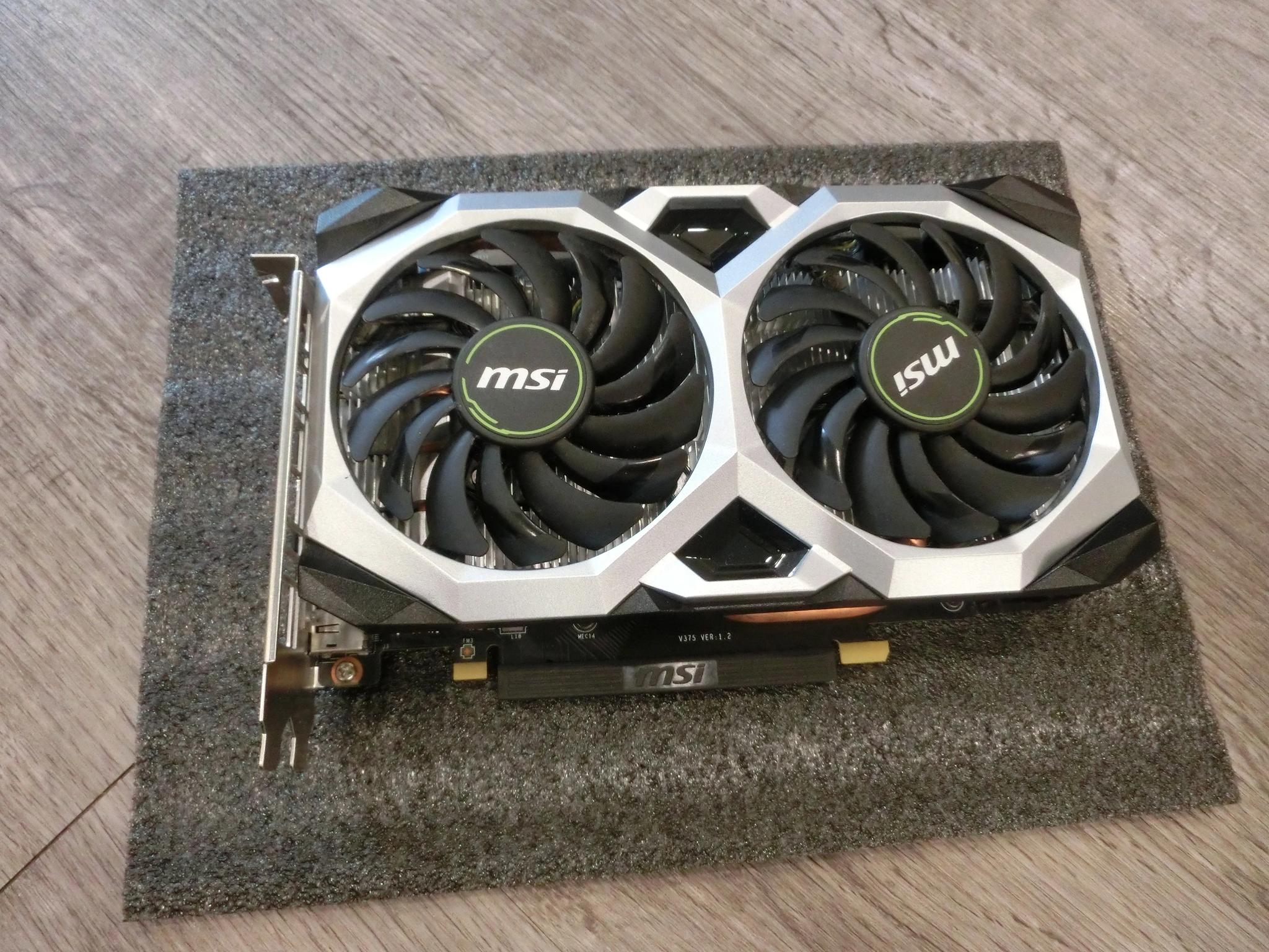 MSI VENTUS XS OC GeForce GTX 1660 SUPER 6 GB Video Card