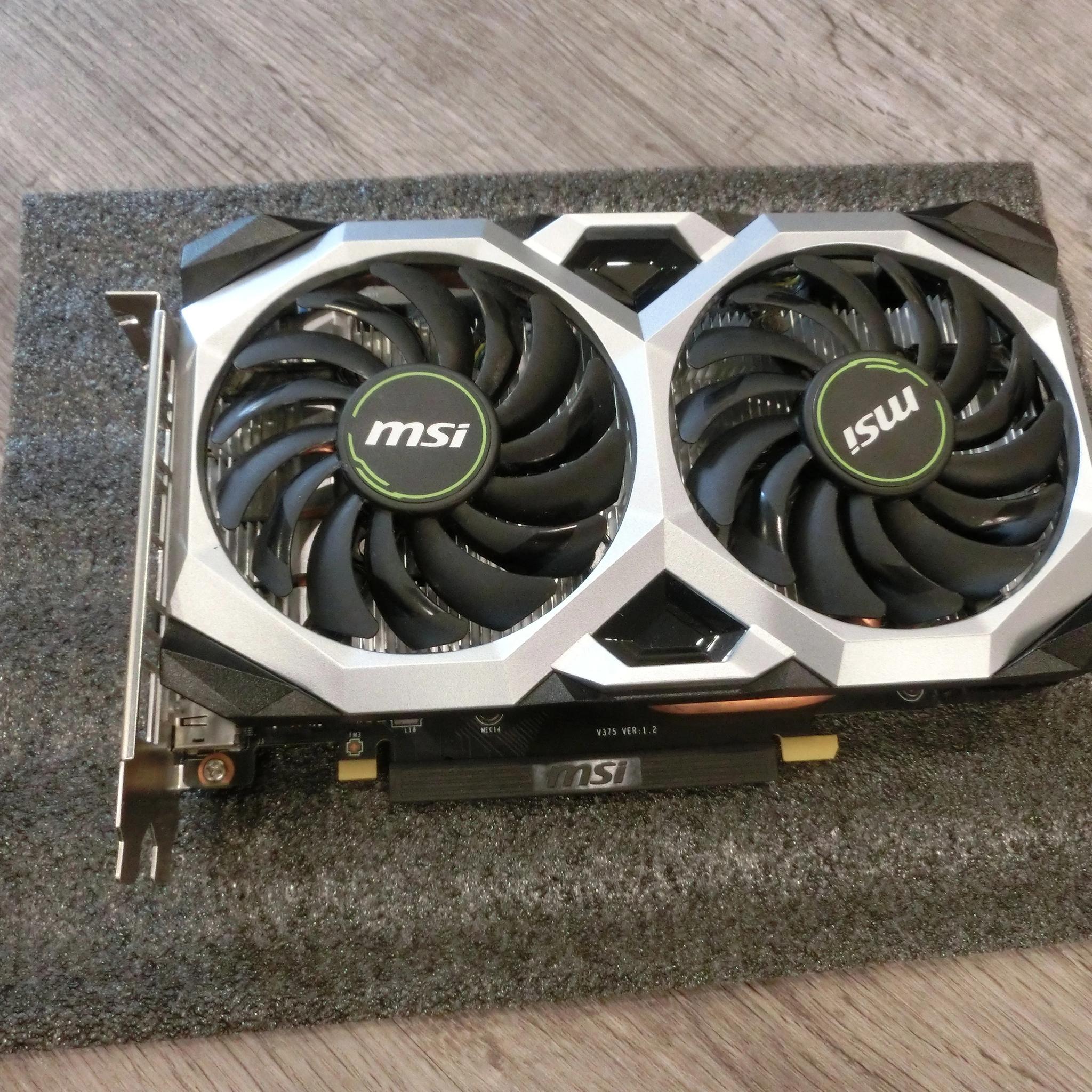 MSI VENTUS XS OC GeForce GTX 1660 SUPER 6 GB Video Card