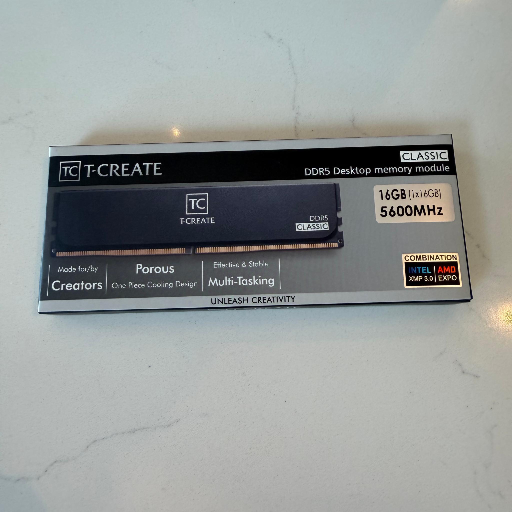 Team Group T-Create 16GB 5600mhz