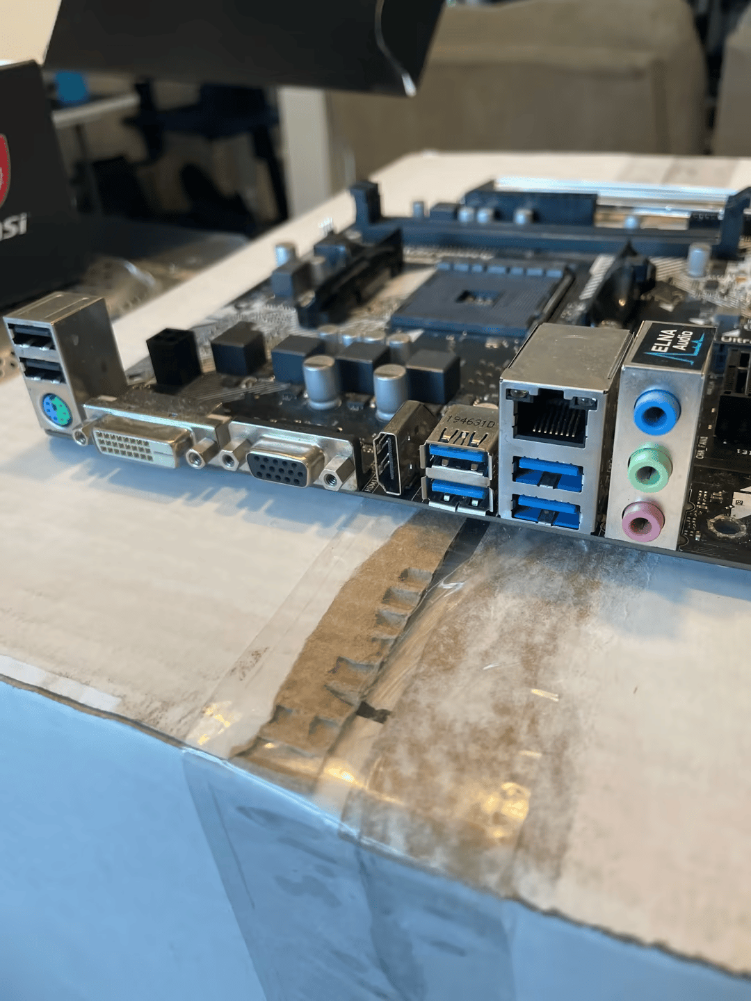 ASRock A320M-HDV Motherboard + IO Shield