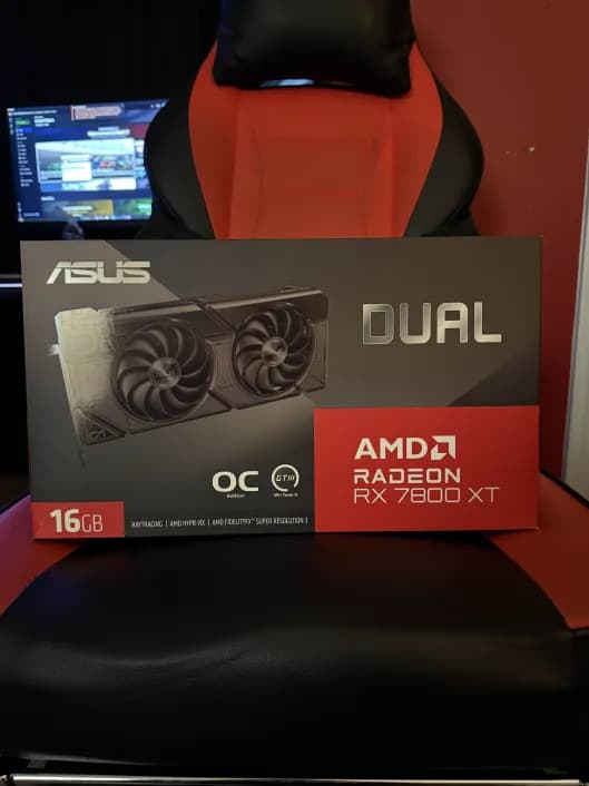 ASUS Dual Fan 7800XT 16GB