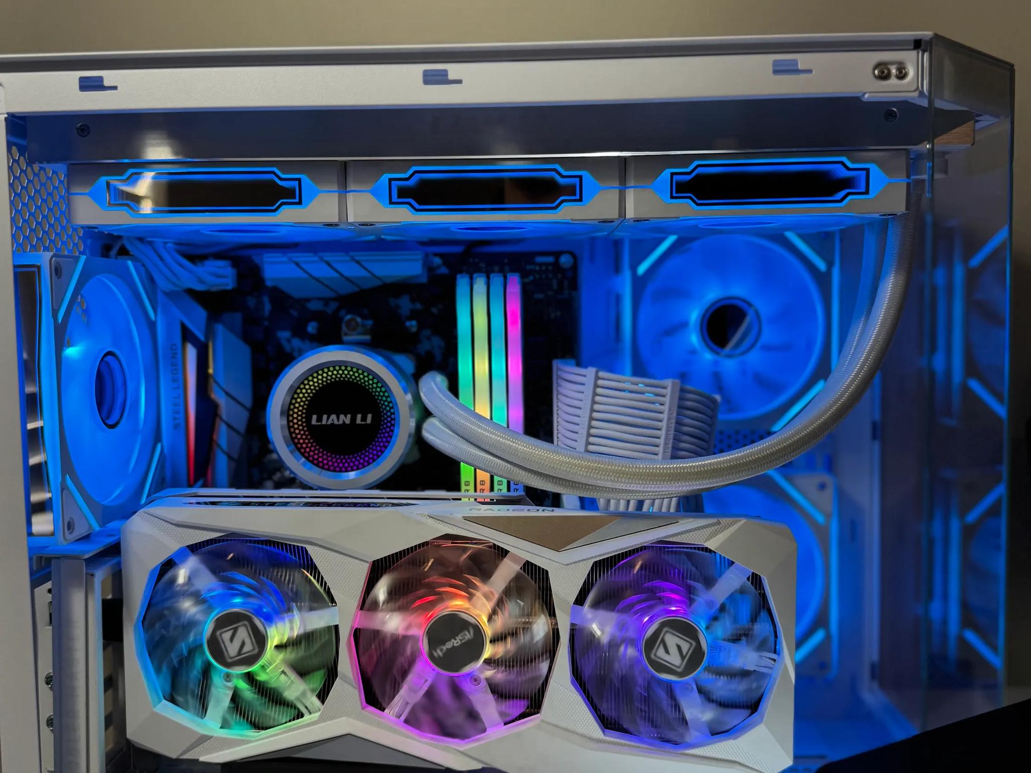 ⚪Steel Legend Boss⚪ 1440p/4K Gaming/Streaming | Ryzen 7 5700X3D, RX 7800XT, 1TB SSD, 32GB RAM