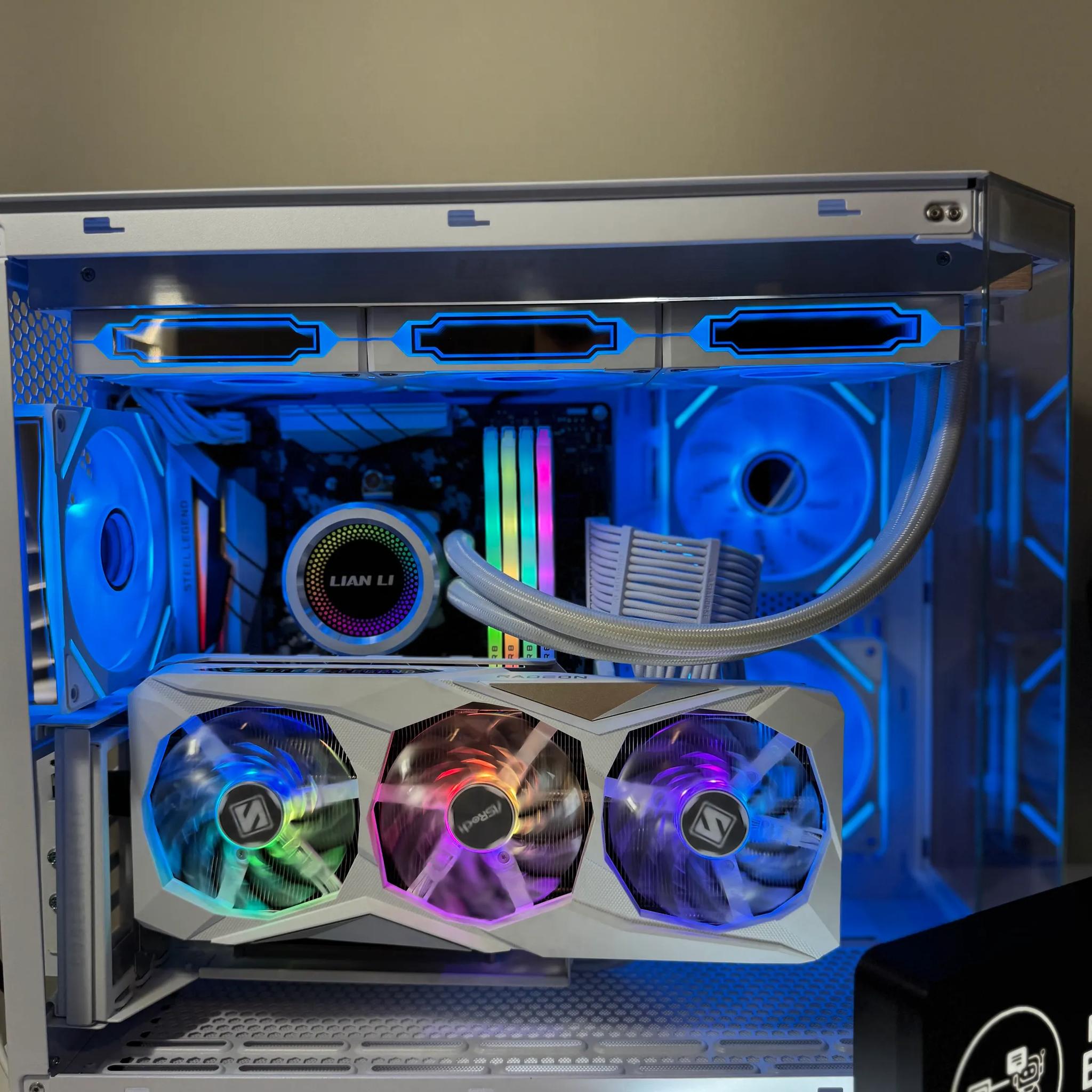 ⚪Steel Legend Boss⚪ 1440p/4K Gaming/Streaming | Ryzen 7 5700X3D, RX 7800XT, 1TB SSD, 32GB RAM