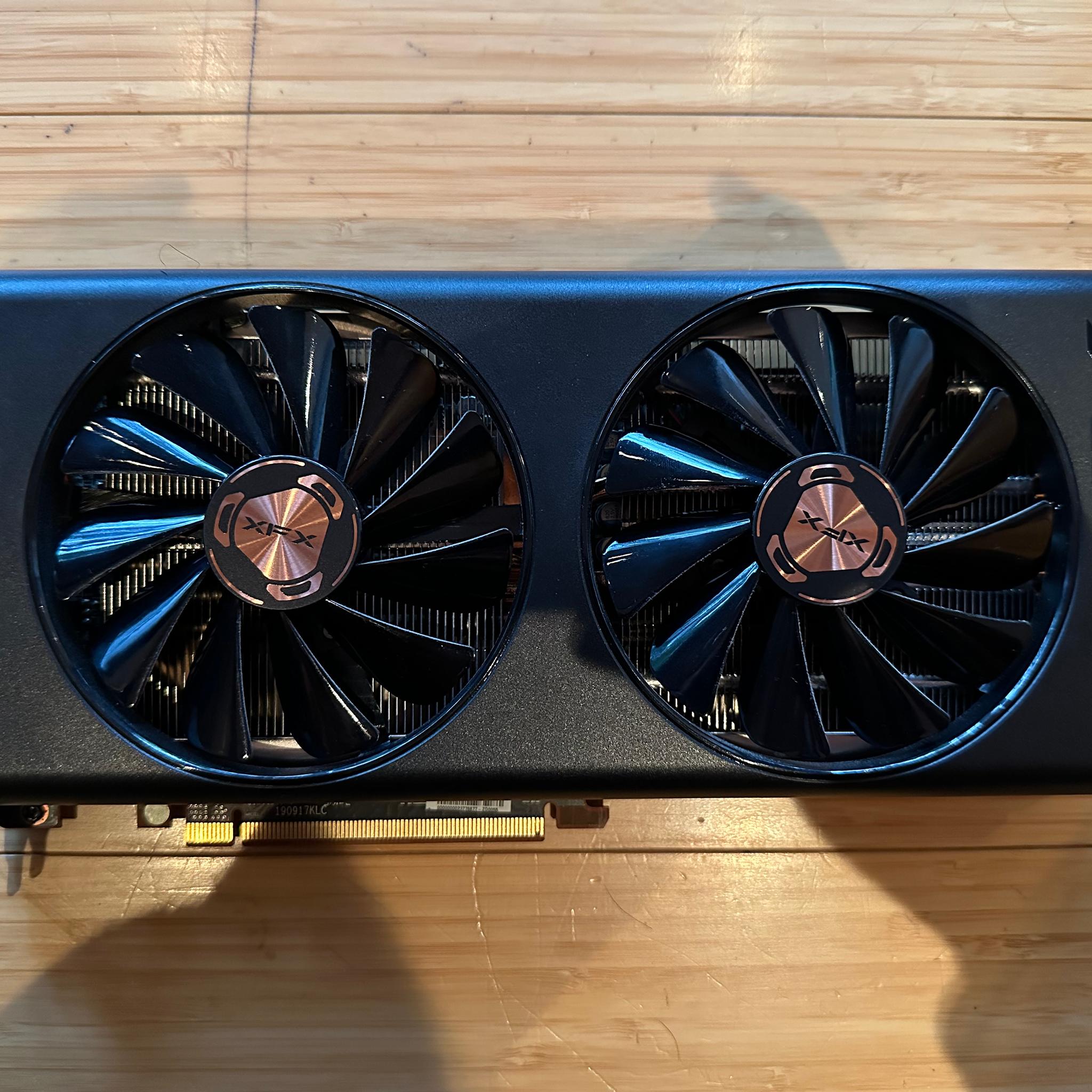 XFX Radeon RX 5600 XT 6GB THICC II (Lightly Used, In Box, RX56XT6DF46)