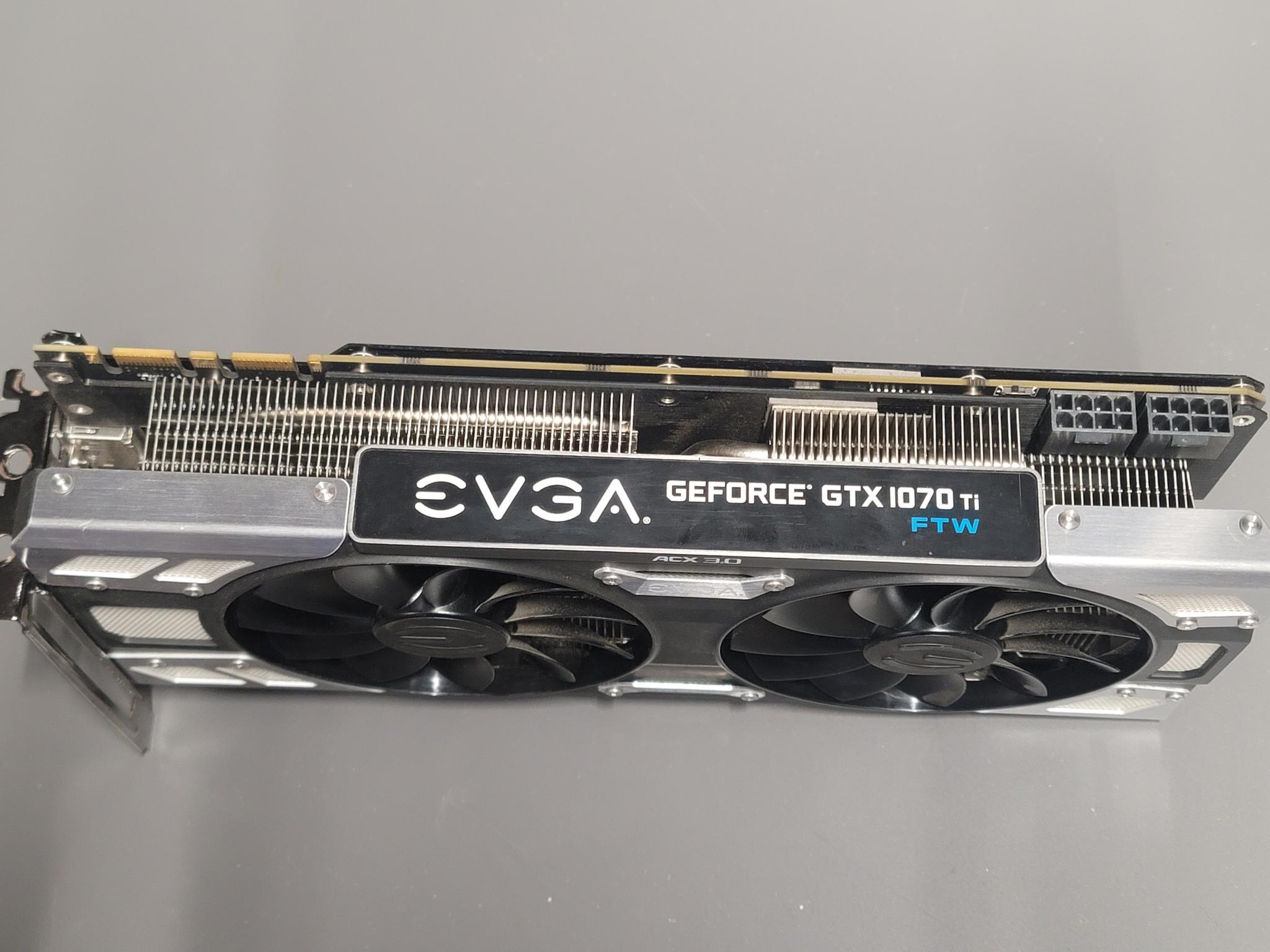 EVGA Geforce GTX 1070 ti FTW Ultra Silent