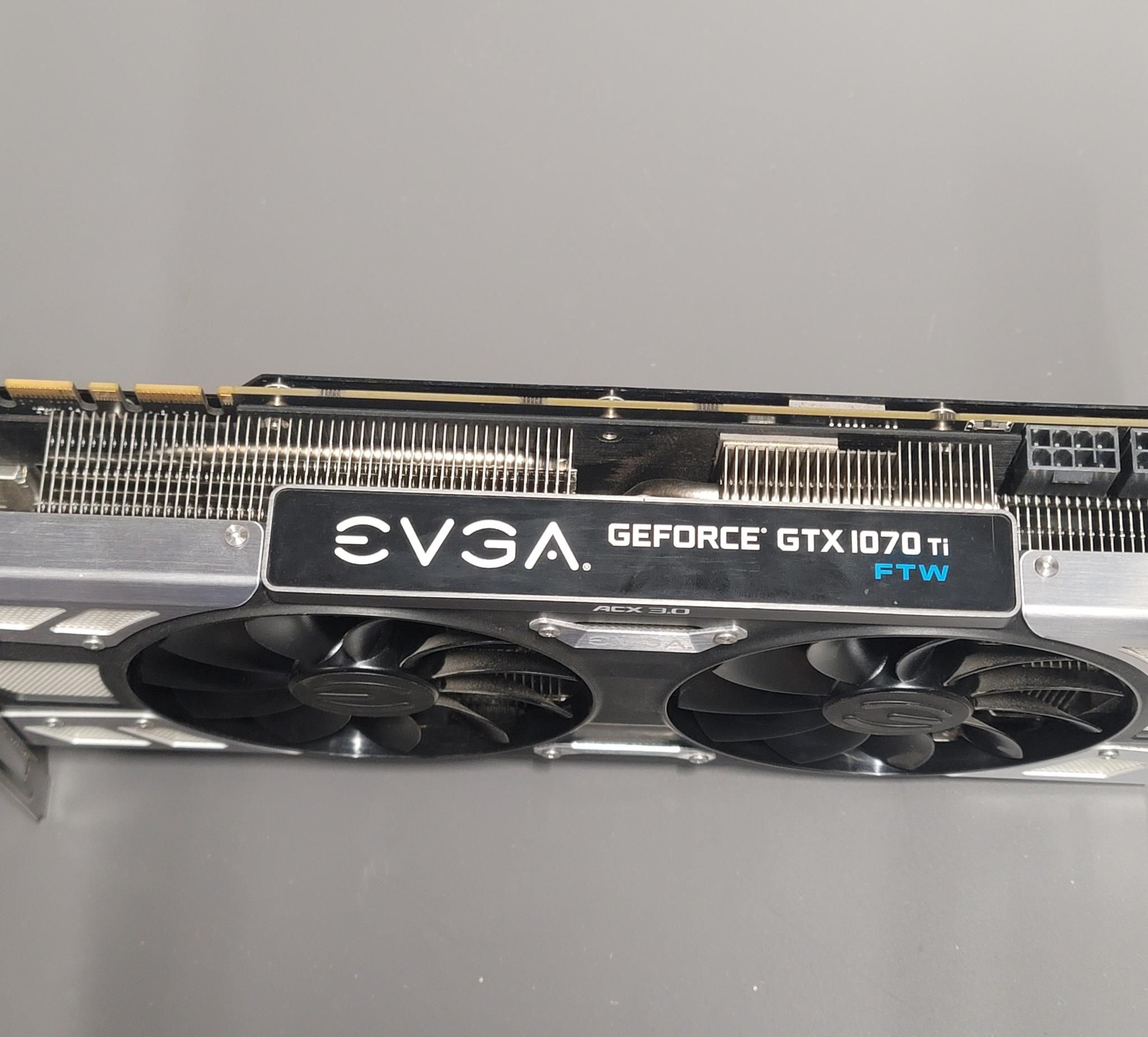 EVGA Geforce GTX 1070 ti FTW Ultra Silent