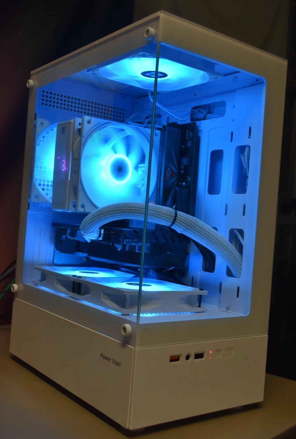 Gaming PC RYZEN 5 5500 ram 16GB GPU RX 6600M8gb Storager 512 Gb nvme 500 HHD