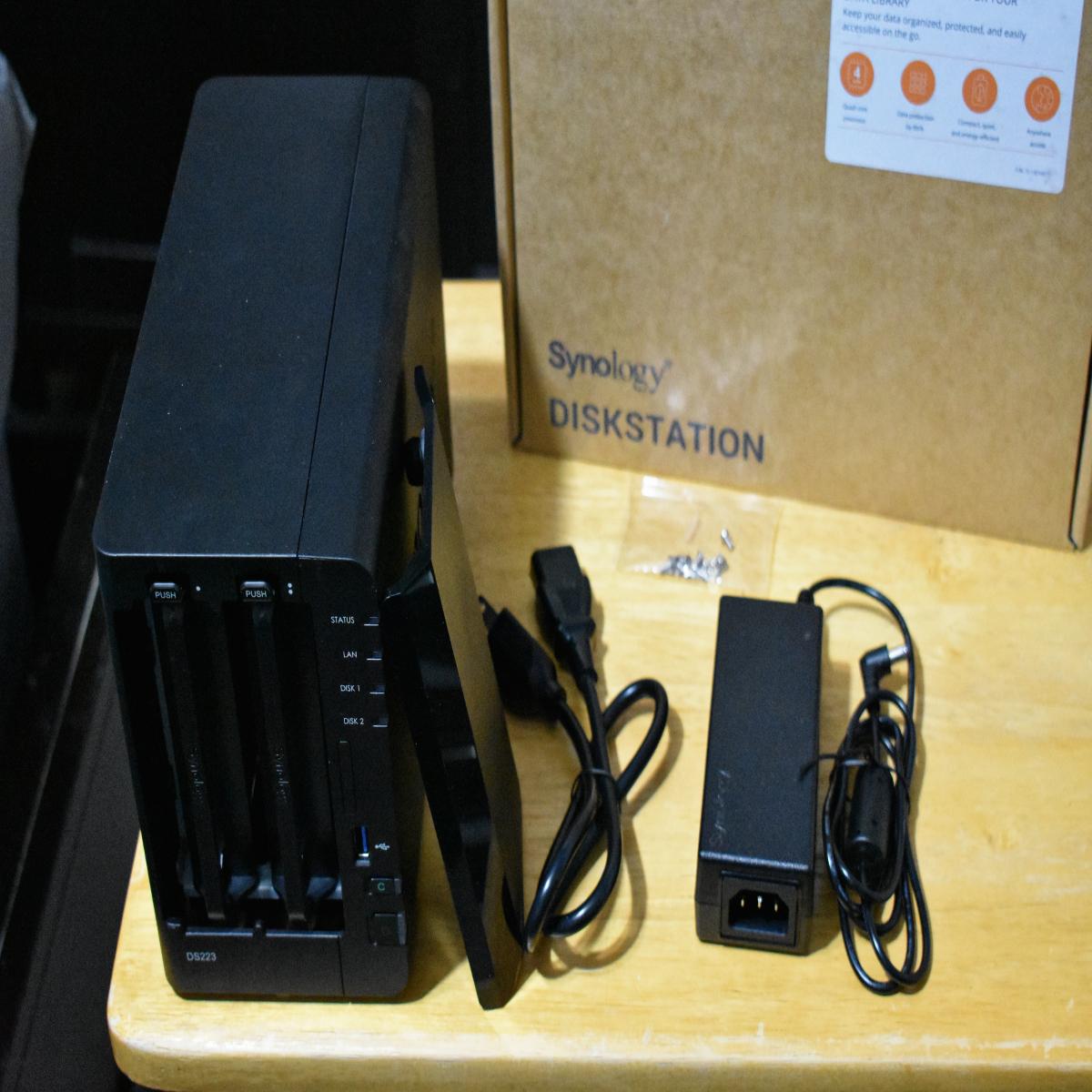 Synology 2-Bay NAS DS223 (No drives included)