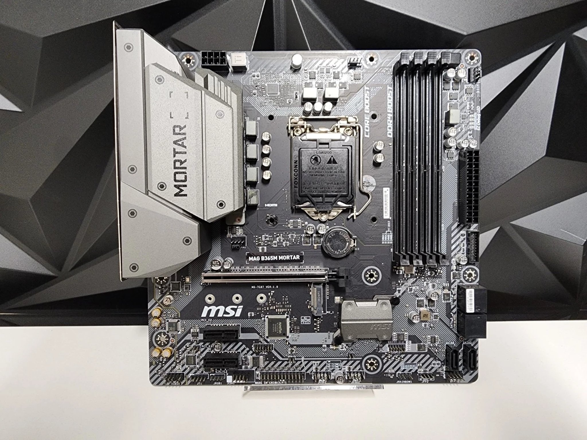 UPDATED BIOS MSI MAG B365M MORTAR DDR4 LGA1151 MATX MOTHERBOARD