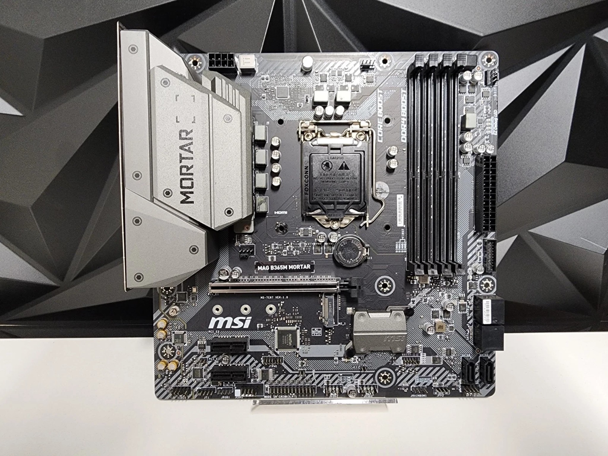 UPDATED BIOS MSI MAG B365M MORTAR DDR4 LGA1151 MATX MOTHERBOARD