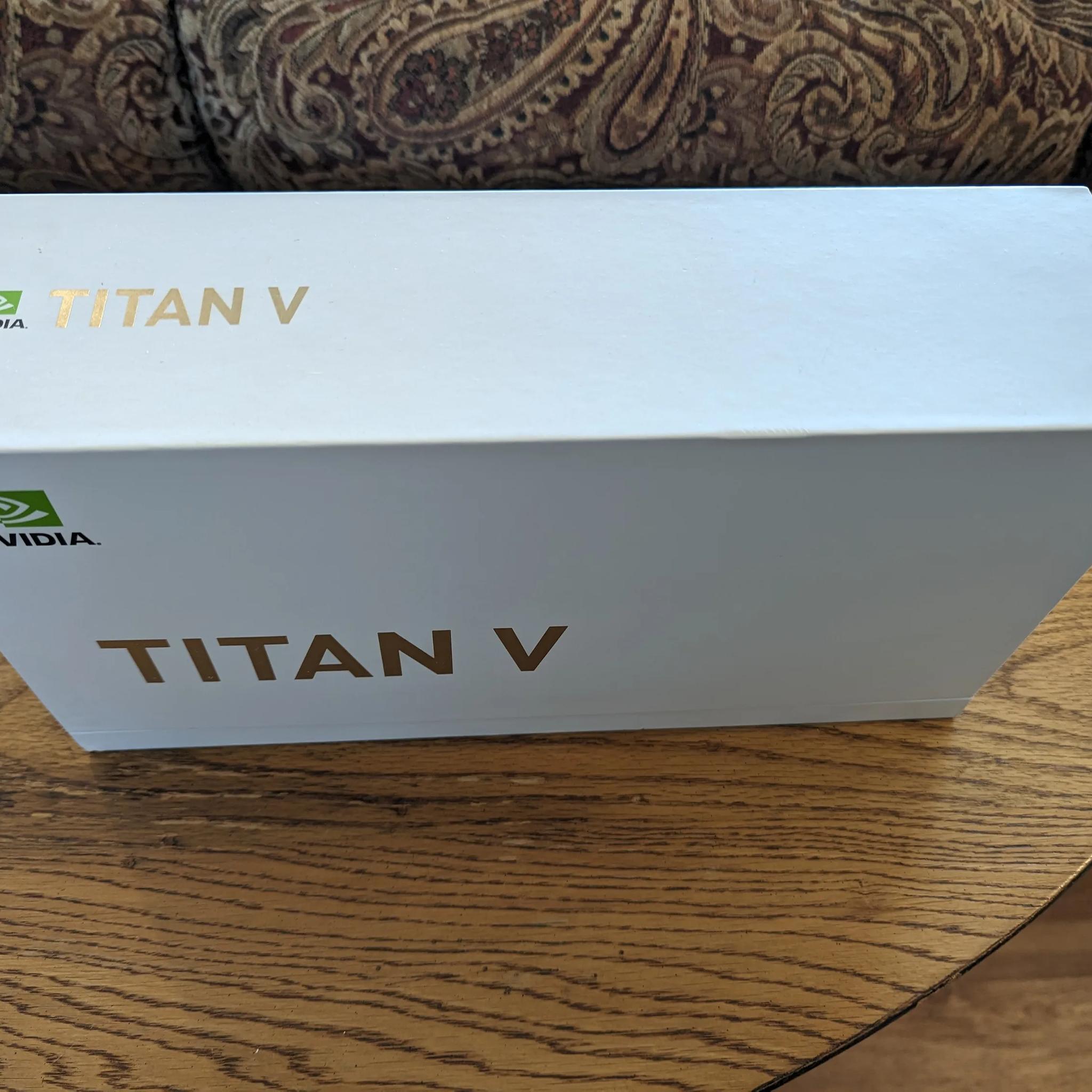 NVIDIA TITAN V Volta 12GB HBM2 GPU Video/Graphics Card