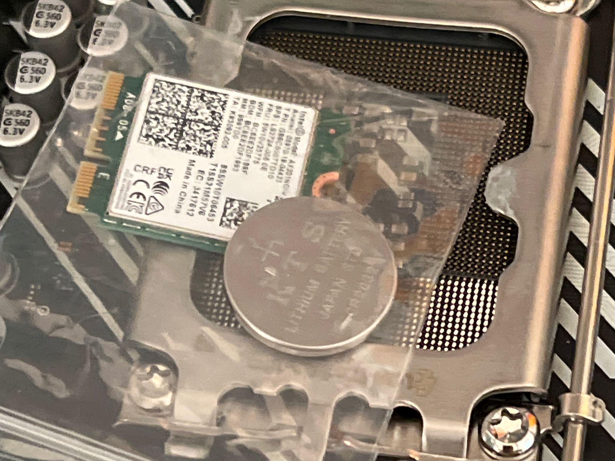 HP OMEN Z690 40L used Intel motherboard and heatsink! 