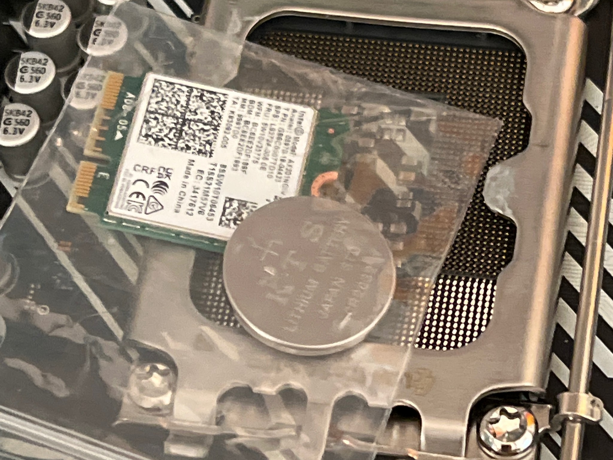 HP OMEN Z690 40L used Intel motherboard and heatsink! 