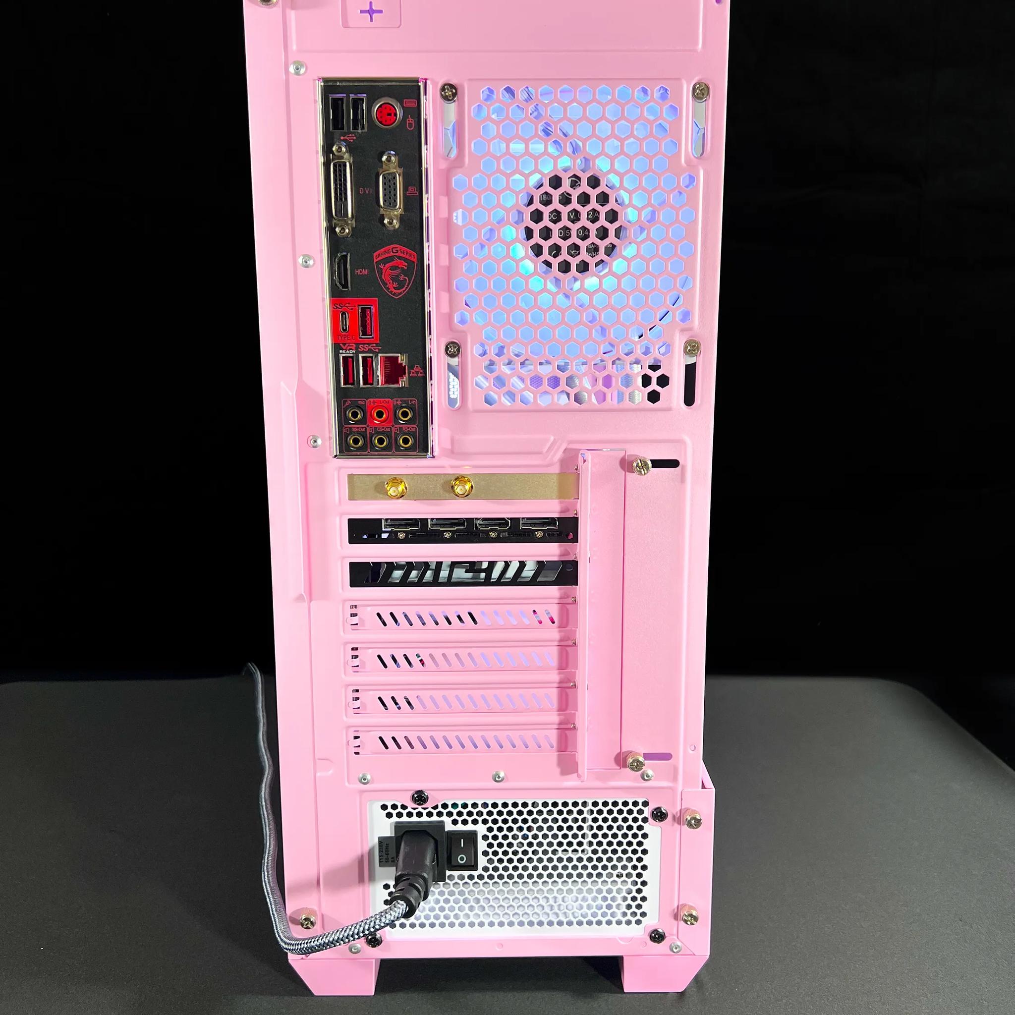 Ryzen 5 2600 | Radeon RX 6600 | Pink Gaming PC Build