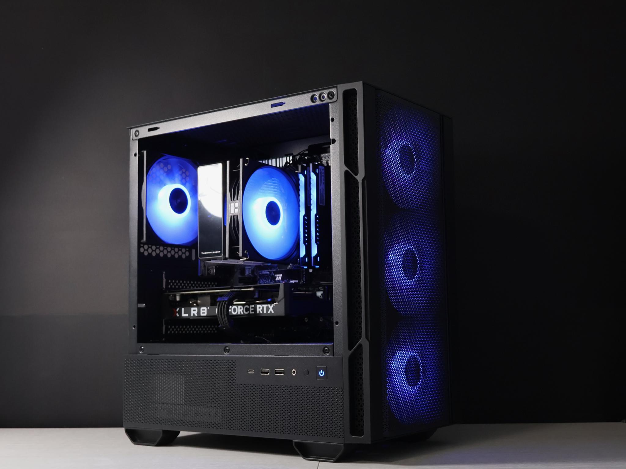 ⚫️BLACKOUT⚫️ Gaming PC | AMD Ryzen 5 3600 | 32GB | RTX 4060 | 1TB SSD | Win11 Home | Wi-Fi