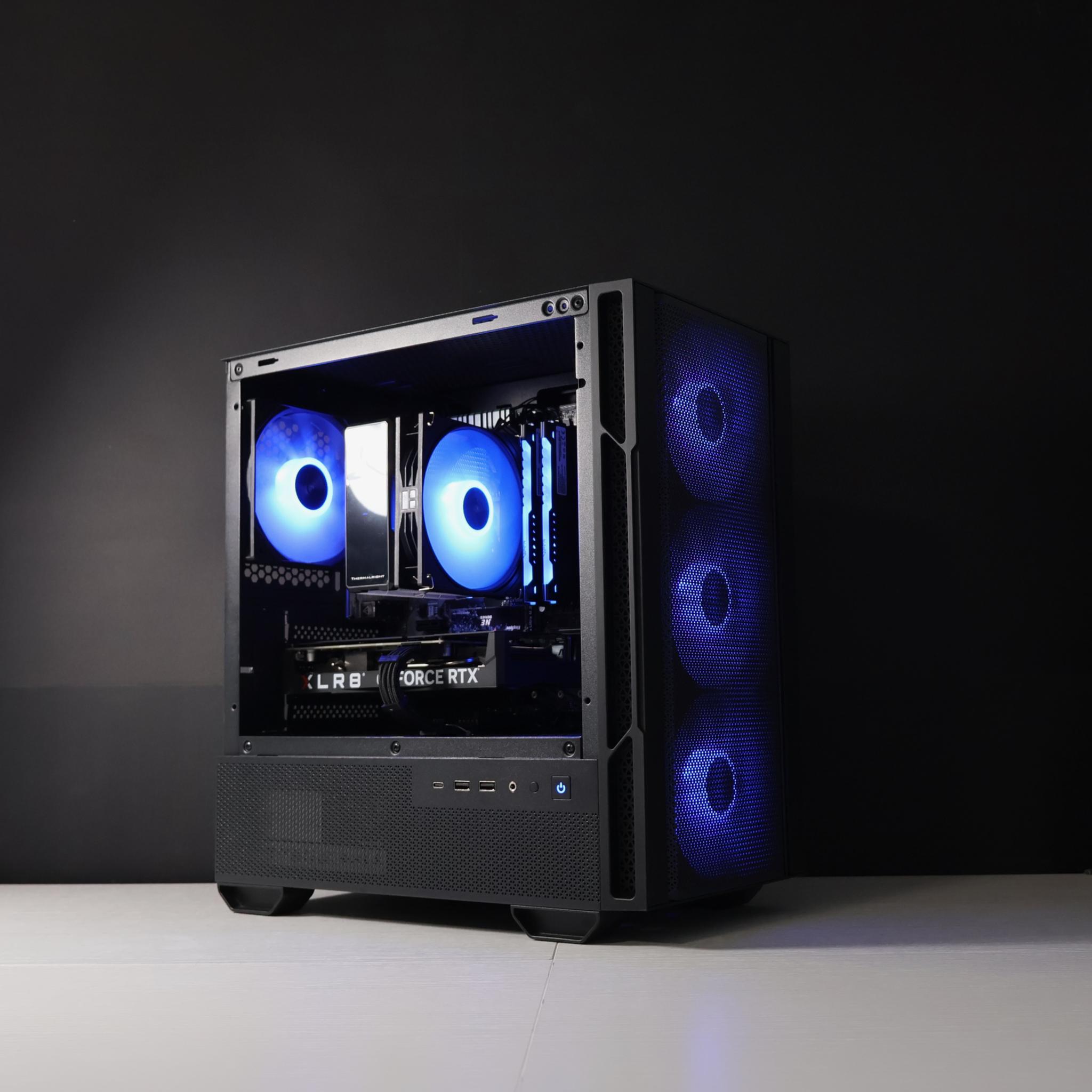 ⚫️BLACKOUT⚫️ Gaming PC | AMD Ryzen 5 3600 | 32GB | RTX 4060 | 1TB SSD | Win11 Home | Wi-Fi