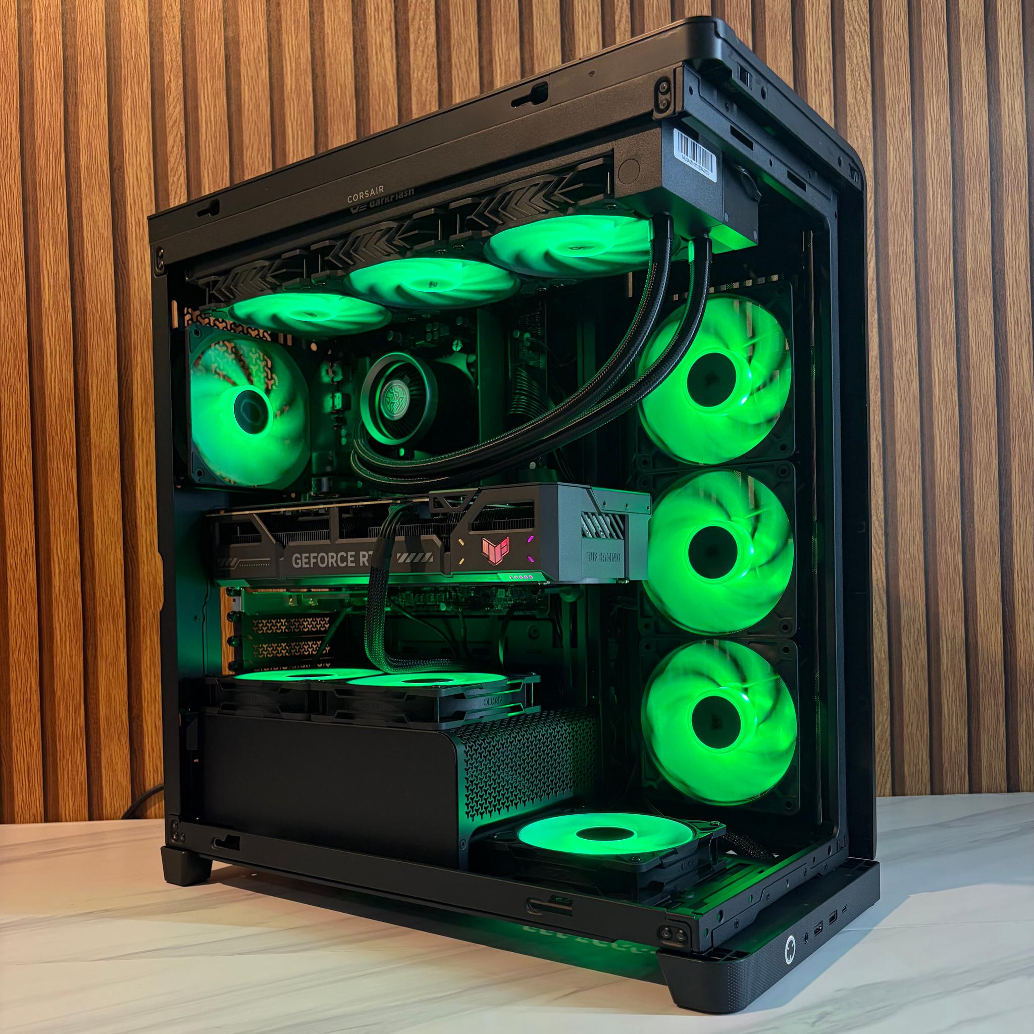 RTX 5070 | RYZEN 5 9600X | 16GB DDR5 | 750W PSU | 2TB NVME | 360MM AIO