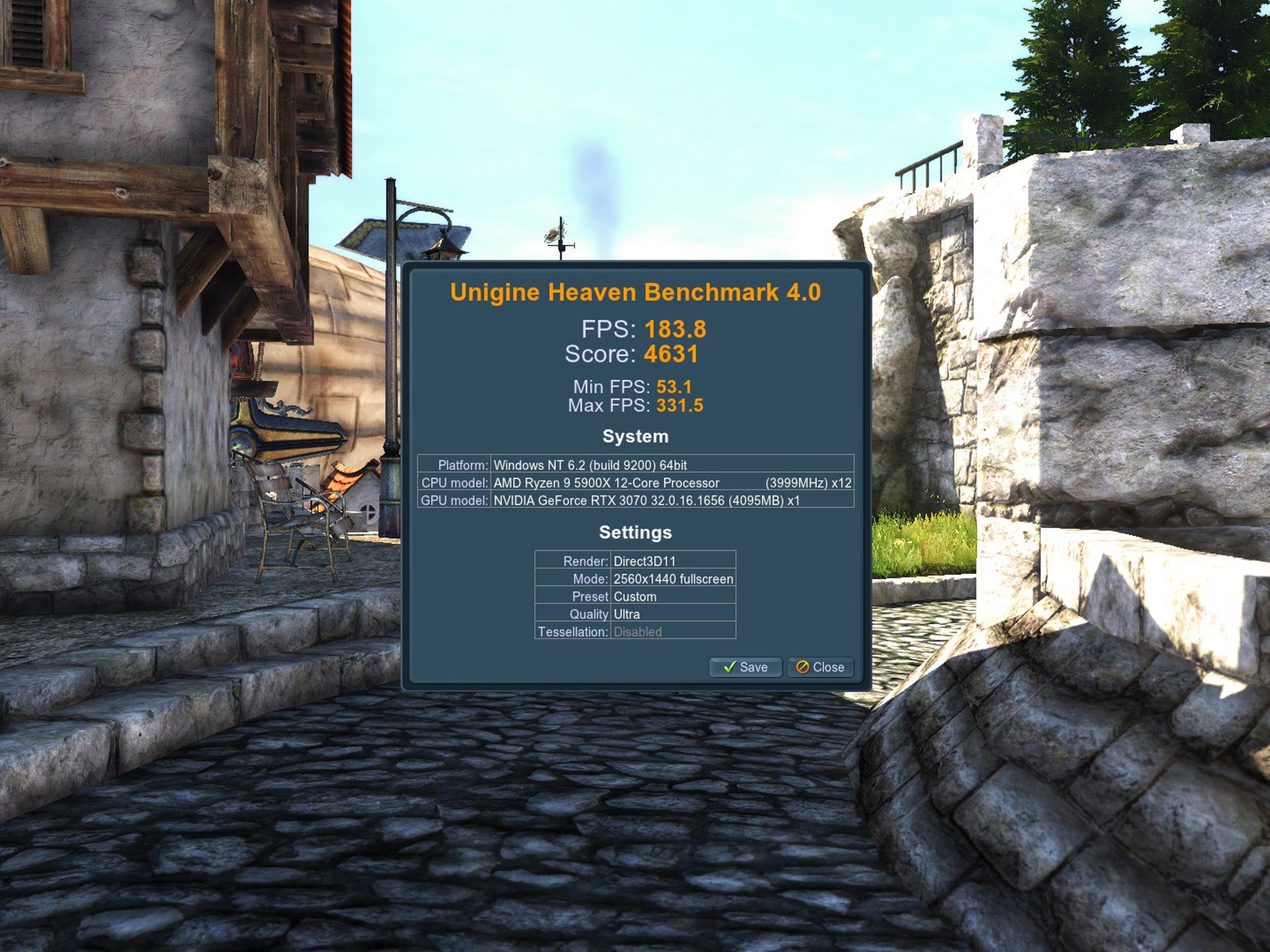 1440p Gaming PC - RTX 3070 | Ryzen 9 5900X
