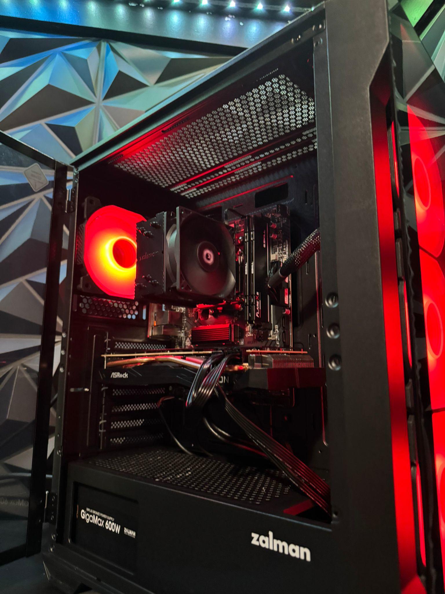 🟥🩸Red Leader🟥🩸1440P Gaming Ryzen 5 7600| RX 6700XT 12 GB| 32 GB DDR5| 1 TB NVMe