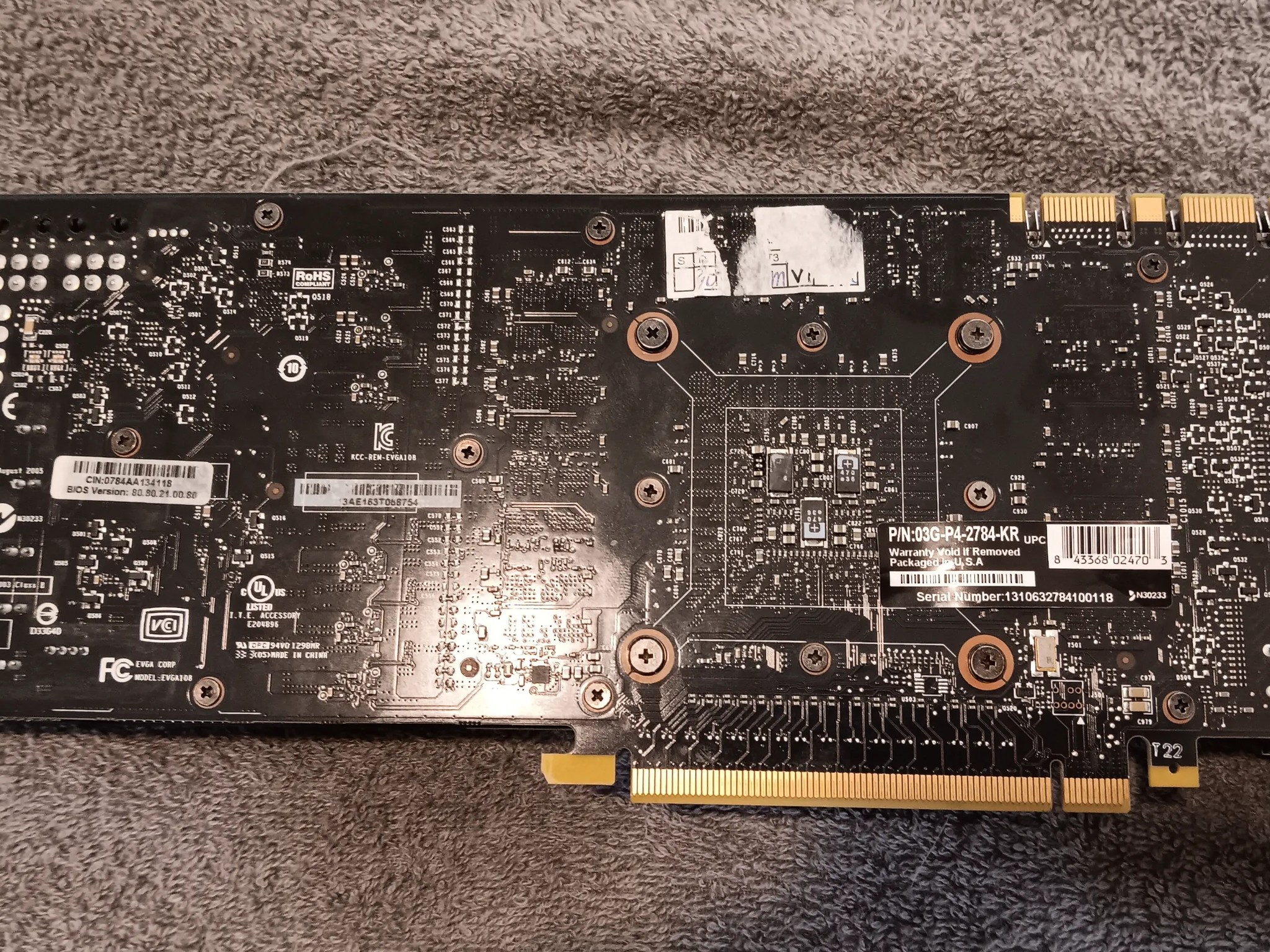 EVGA GeForce GTX-780 SC 3GB Tested Clean Working #2