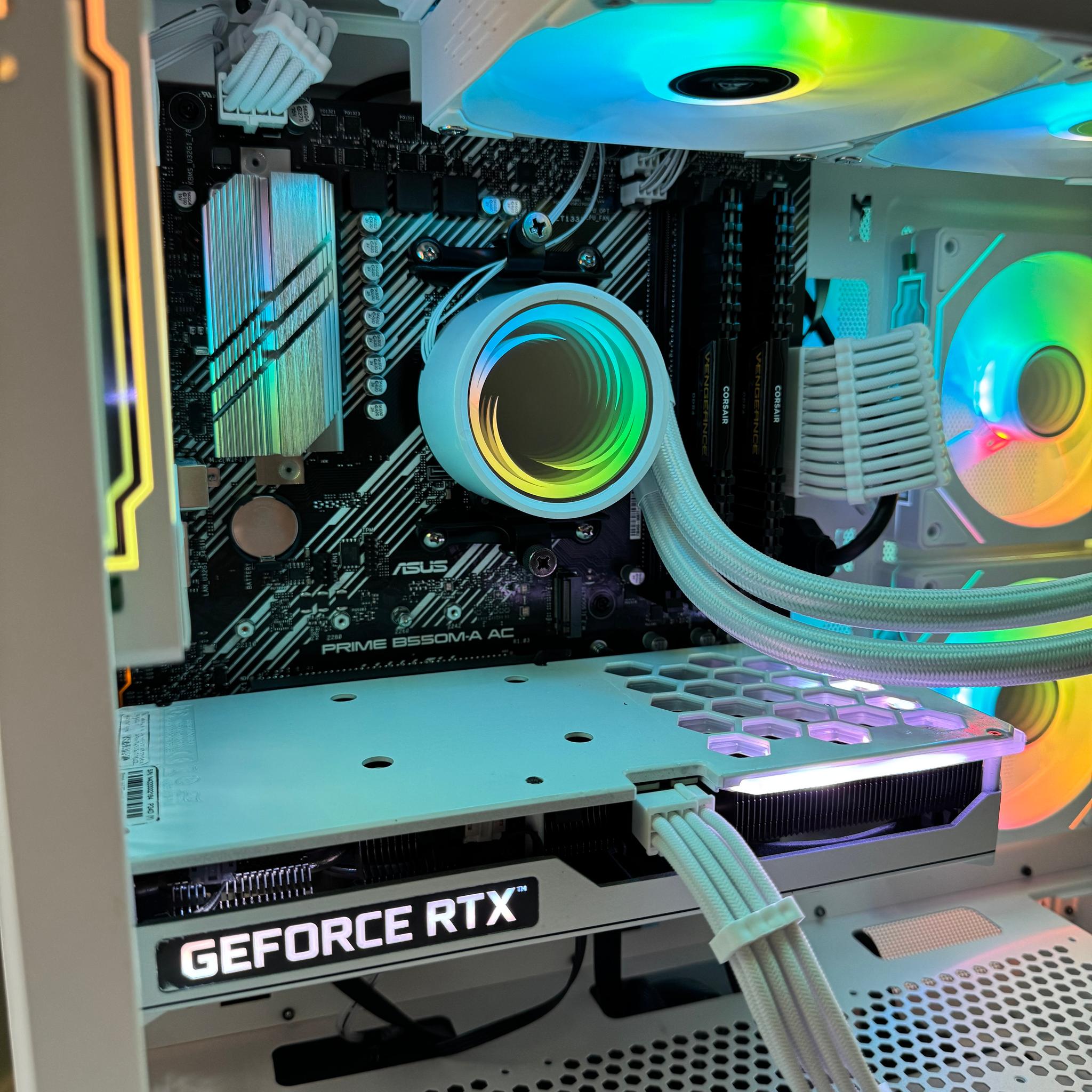 FrostByte | Custom Gaming PC | 3060 TI - R5 5500 - 16GB Ram - 1 TB SSD