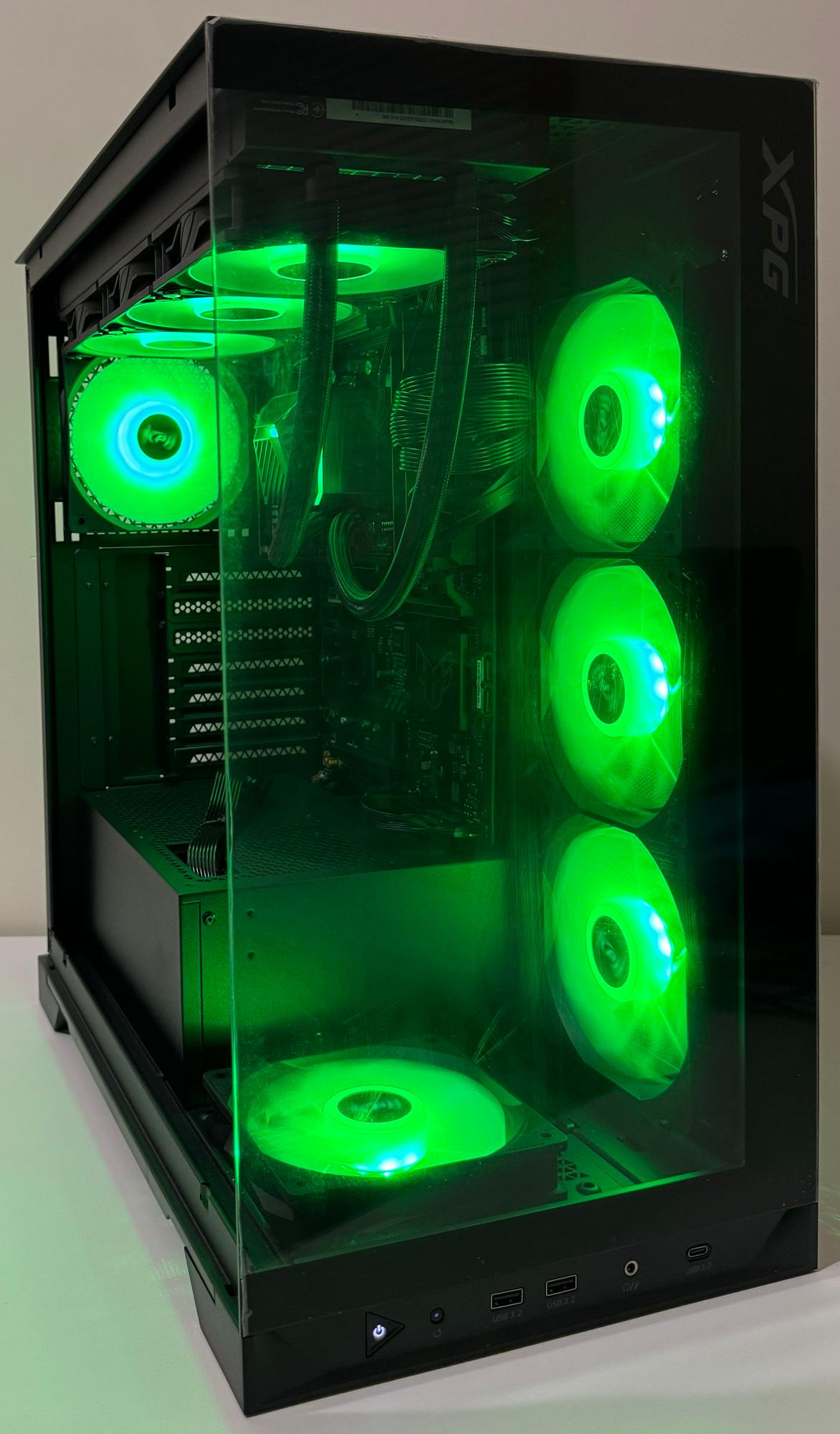 AMD X3D Ryzen 5 7500X3D 32GB DDR5 RAM 1TB Gen5 NVMe SSD ASUS B650E-E TUF MONTECH 850W Barebone PC