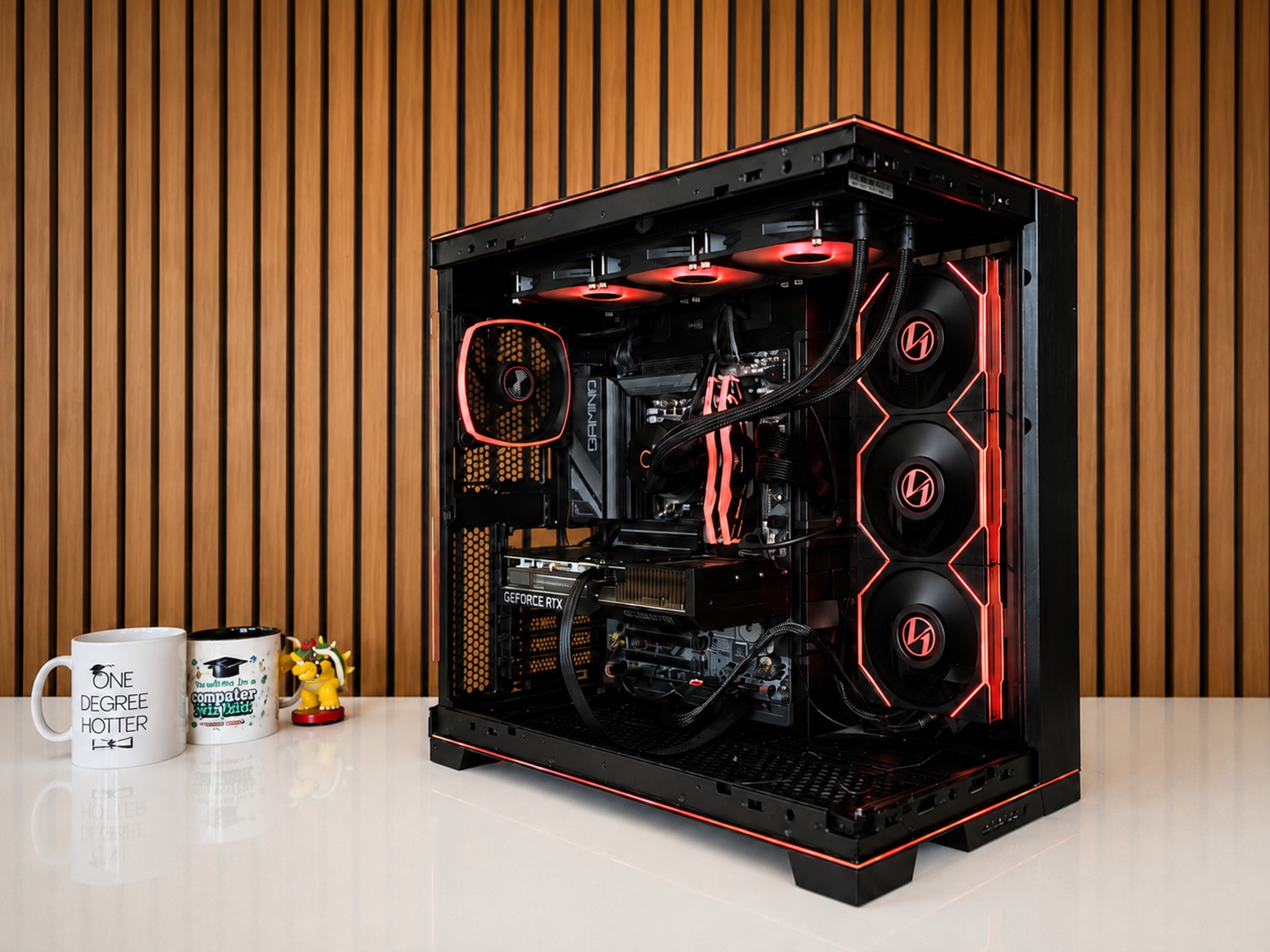 💻 RTX 4070 Gaming PC 💻| lian Li | Ryzen 5 7600X | DDR5 | 32GB RAM | LCD Fans | WiFI