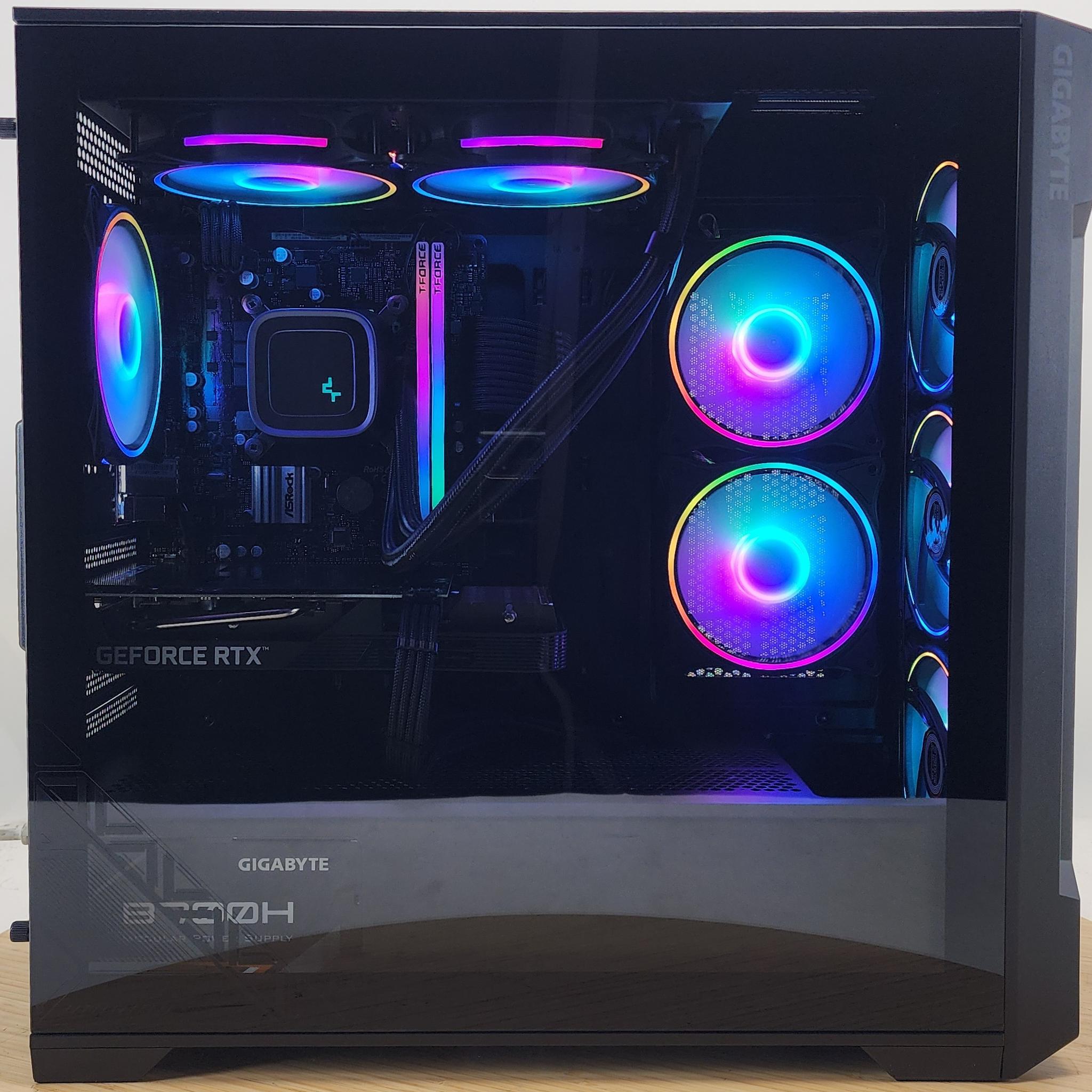 Gaming PC i7-9700K 32GB RAM 1TB SSD RTX 3070 8GB Win11 Computer