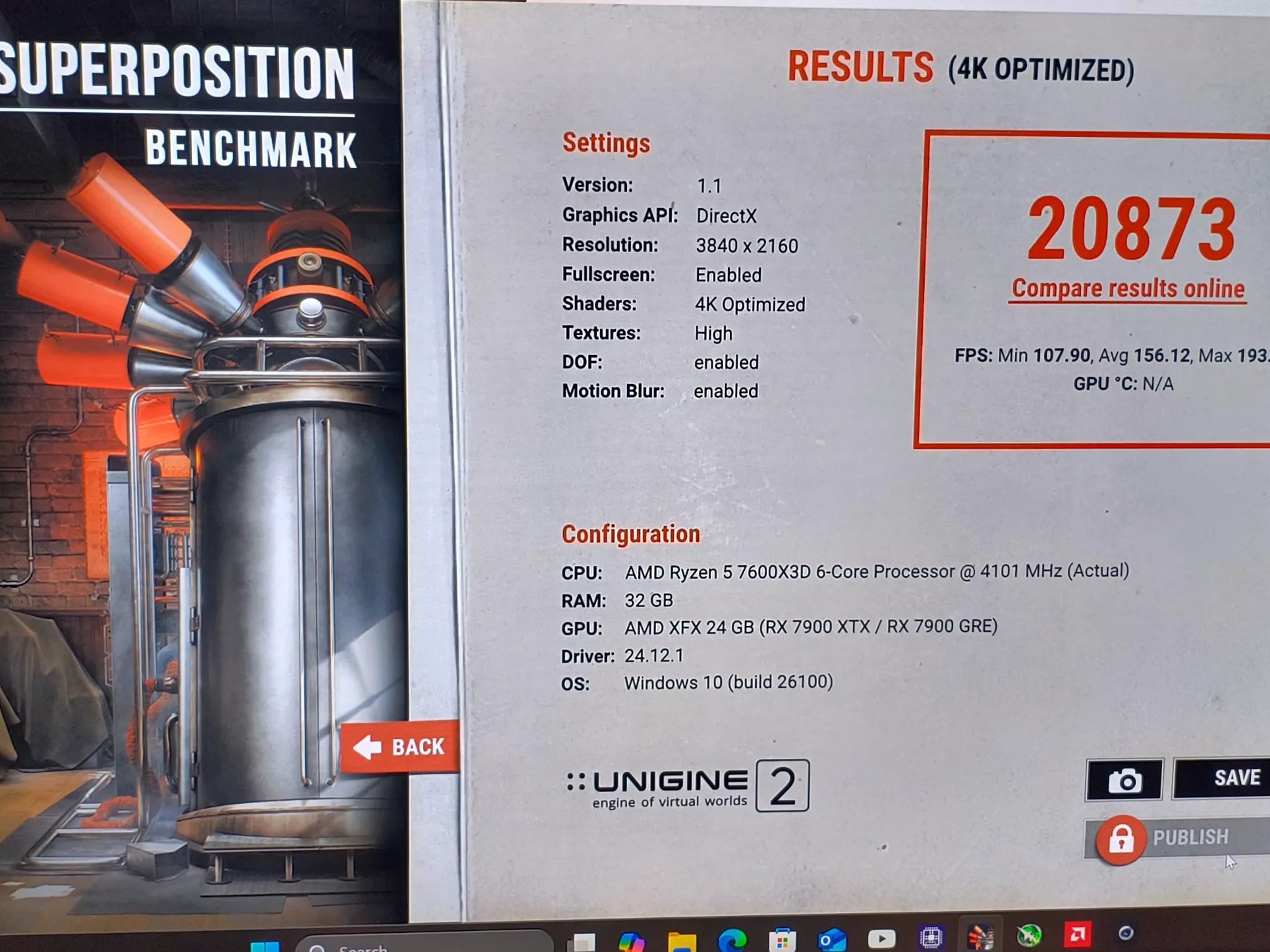 7900xtx \ 7600x3d