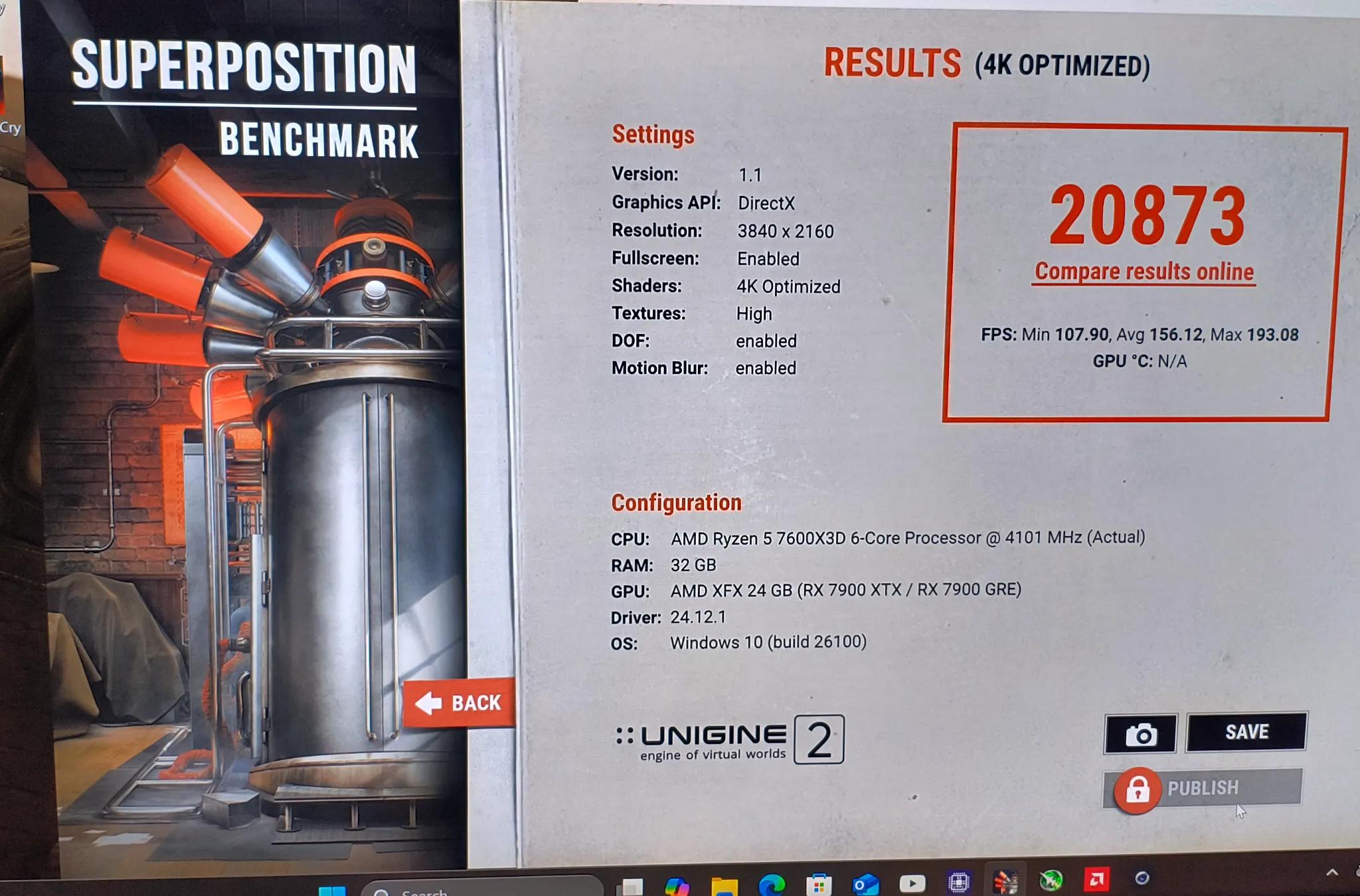 7900xtx \ 7600x3d