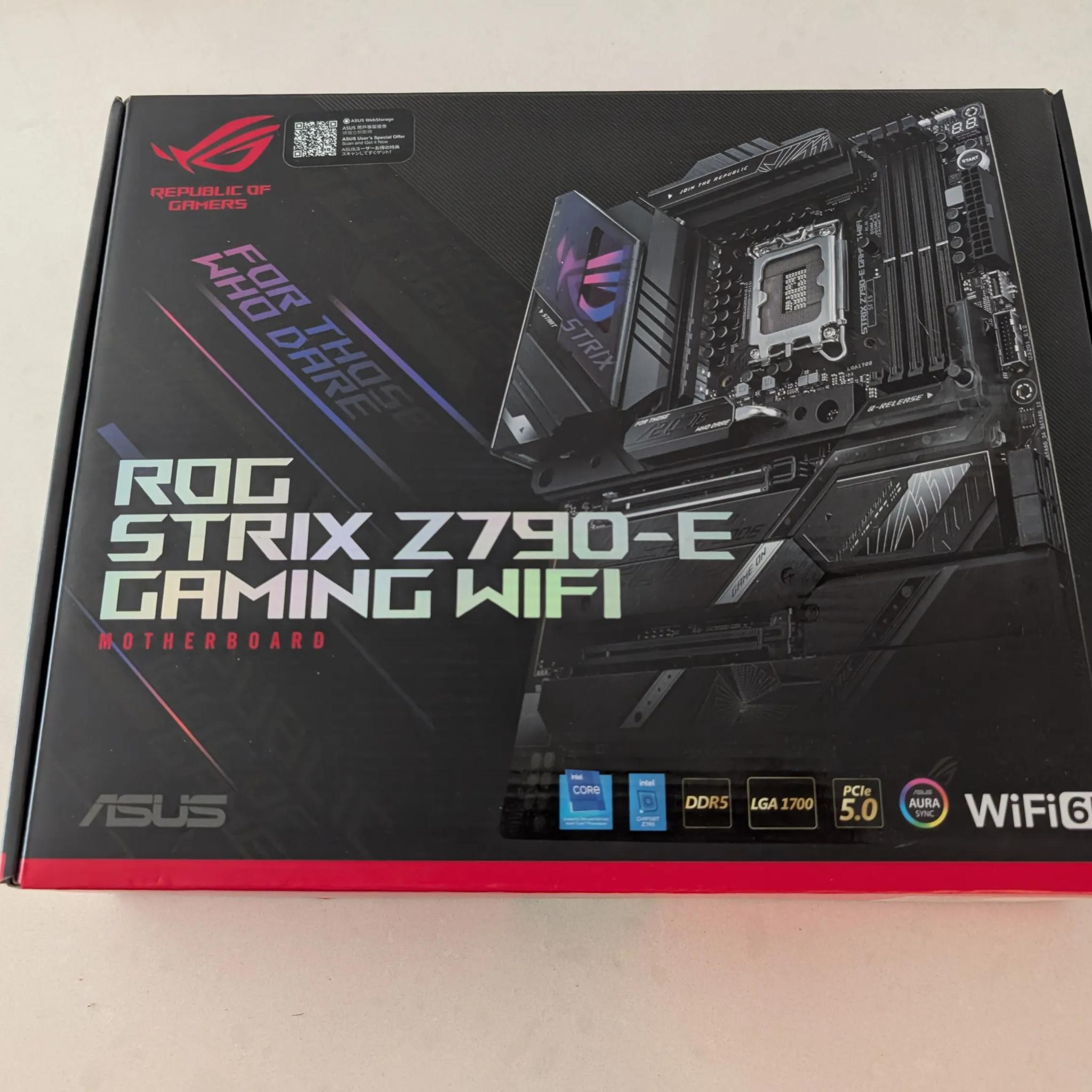 ROG STRIX Z790-E GAMING WIFI