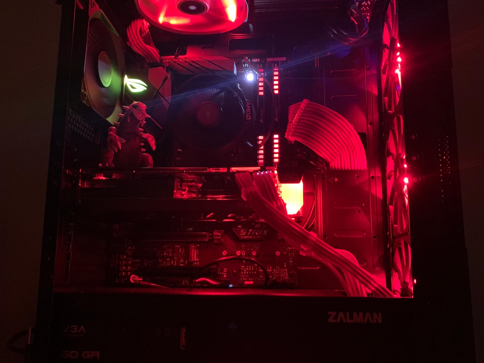 6600 XT + Ryzen 5 3600 Red Devil CUSTOM BUILD - All AMD Gaming PC - Comes with Groudon Figurine!!!