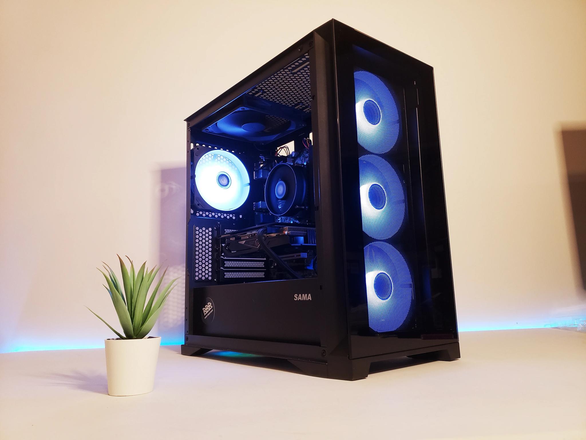 Budget Gaming PC | ⚙️RX570 | Changeable RGB Lighting ✨ |