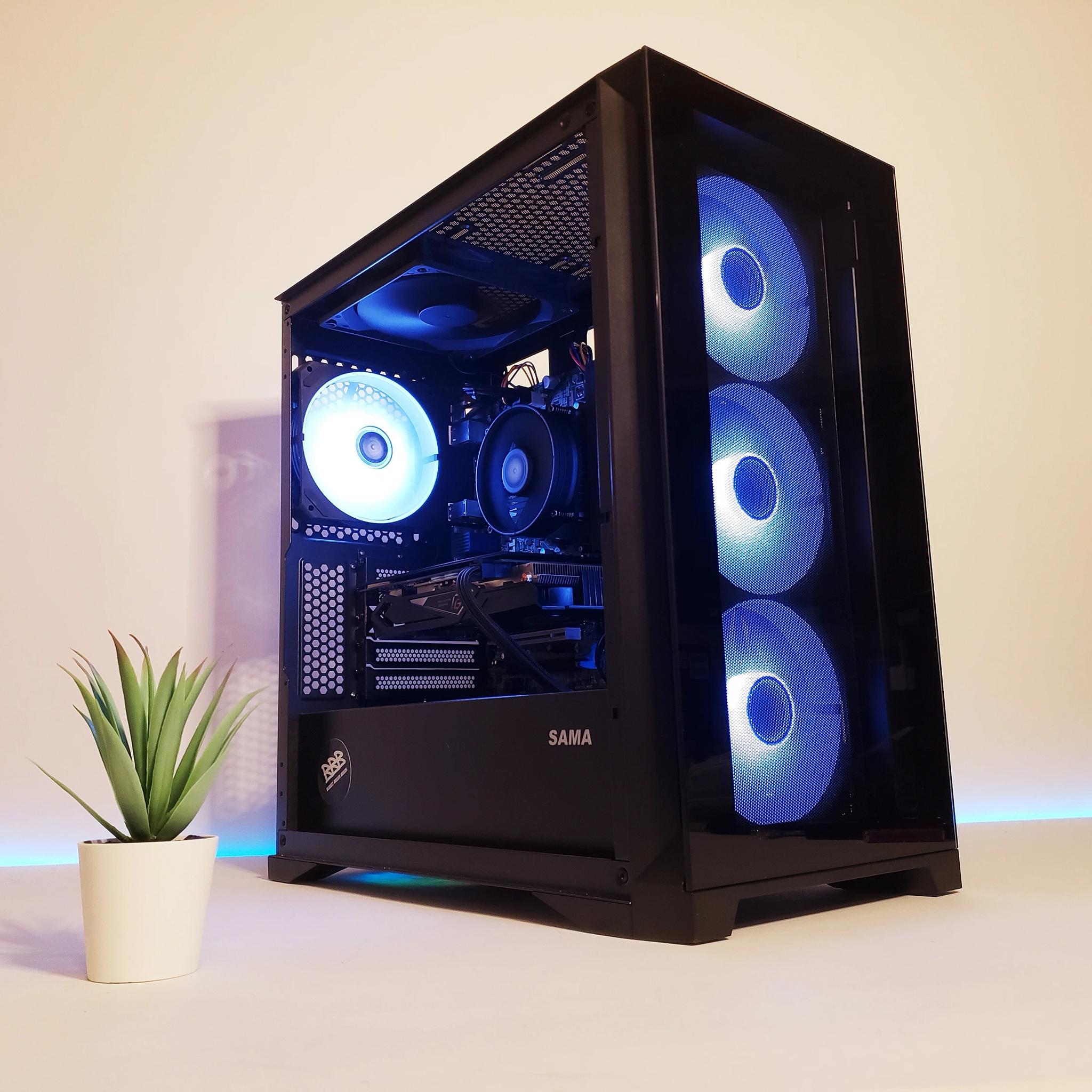Budget Gaming PC | ⚙️RX570 | Changeable RGB Lighting ✨ |