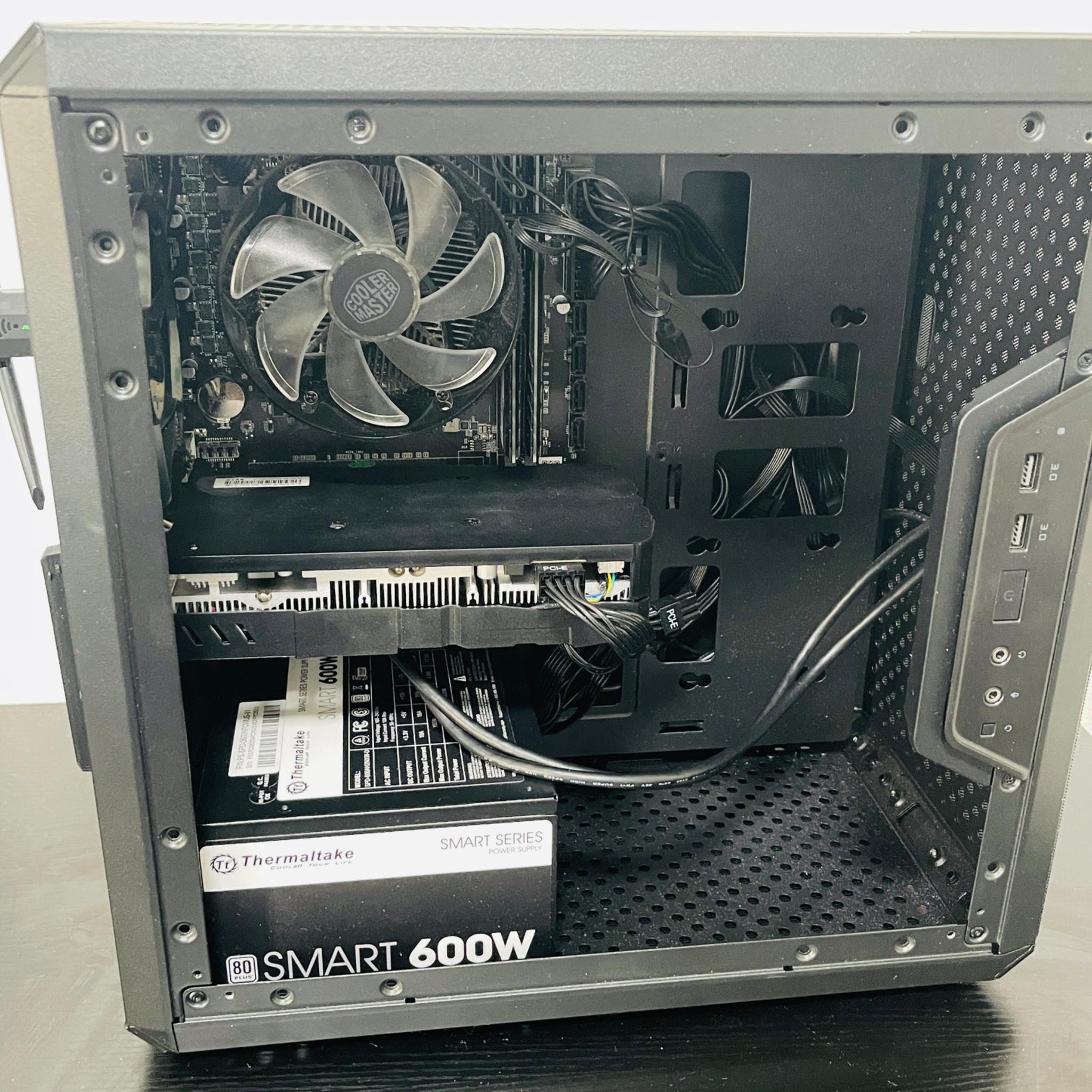 Custom PC Ryzen 5 5500 RX 580 2048SP 8GB DDR4 16GB RAM 256GB M.2 NVME SSD
