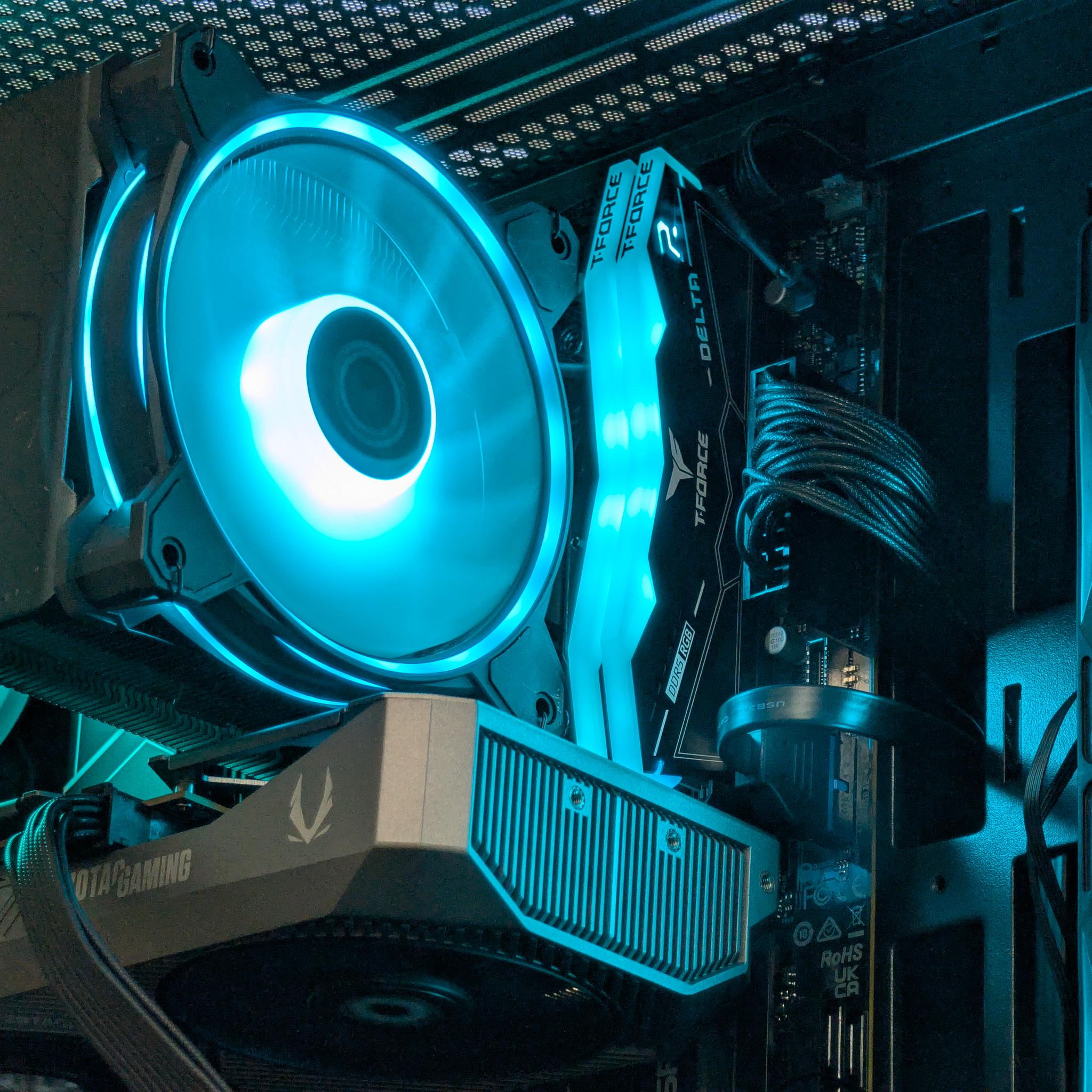 🖤🩵Ryzen 5 7600x | RTX 5060 | 1TB SSD | Gaming PC🩵🖤