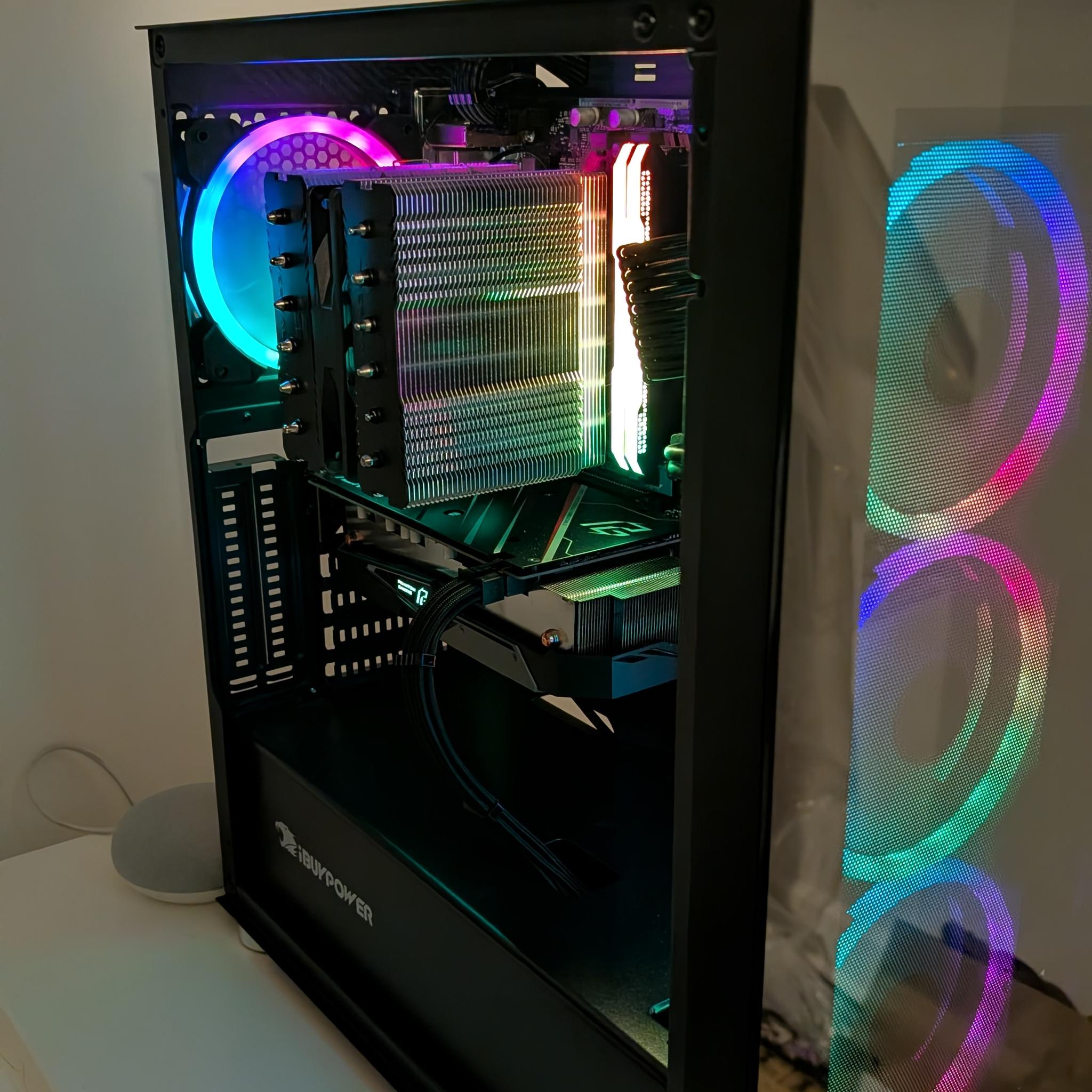Budget 1080p Gaming PC — Ryzen 5 3600 + RX 5600 XT, 32GB RAM, Wi-Fi Ready
