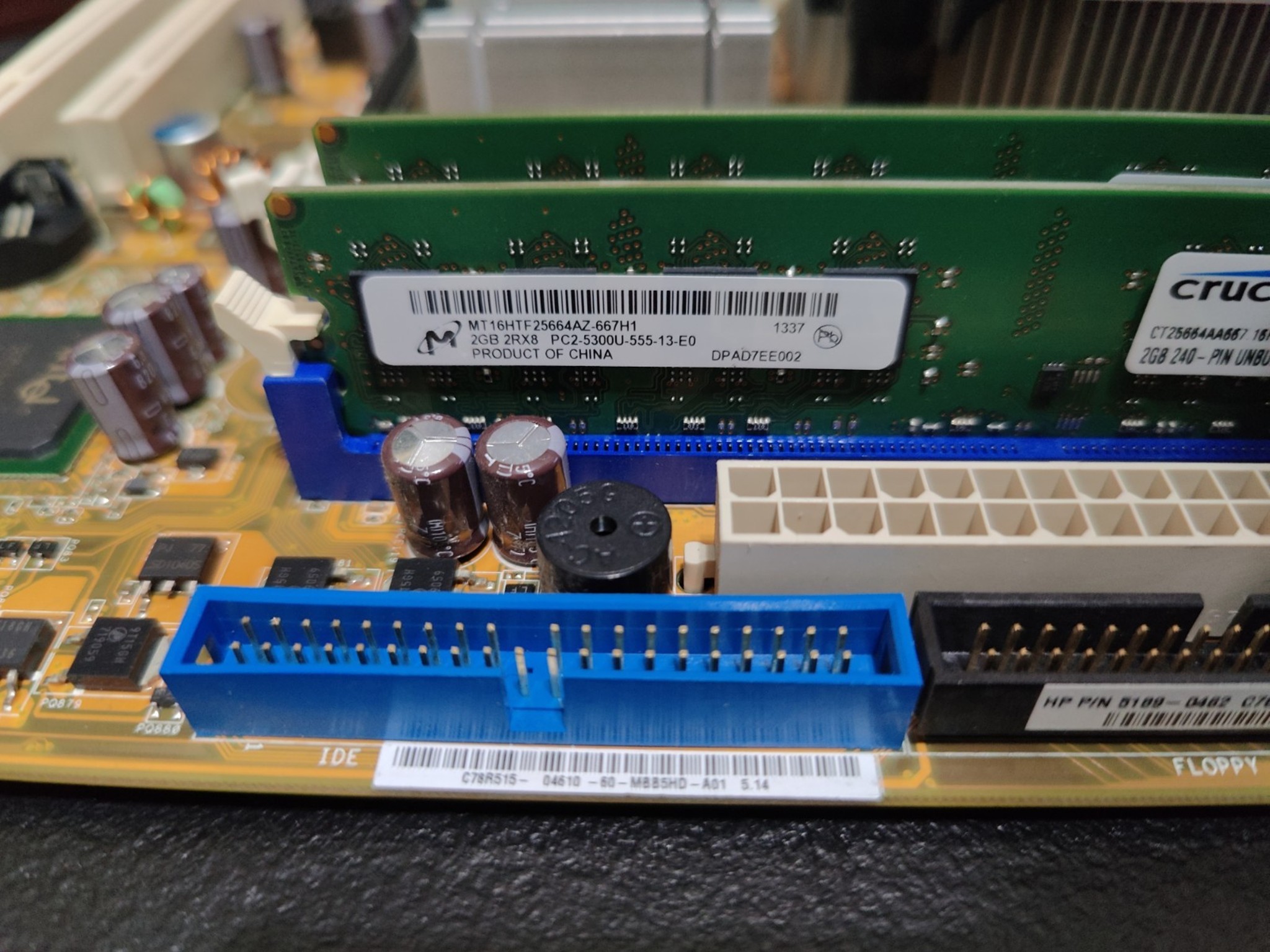 Asus IPILP-LC Motherboard w/ Intel Pentium E2140 Dual Core 4GB Ram