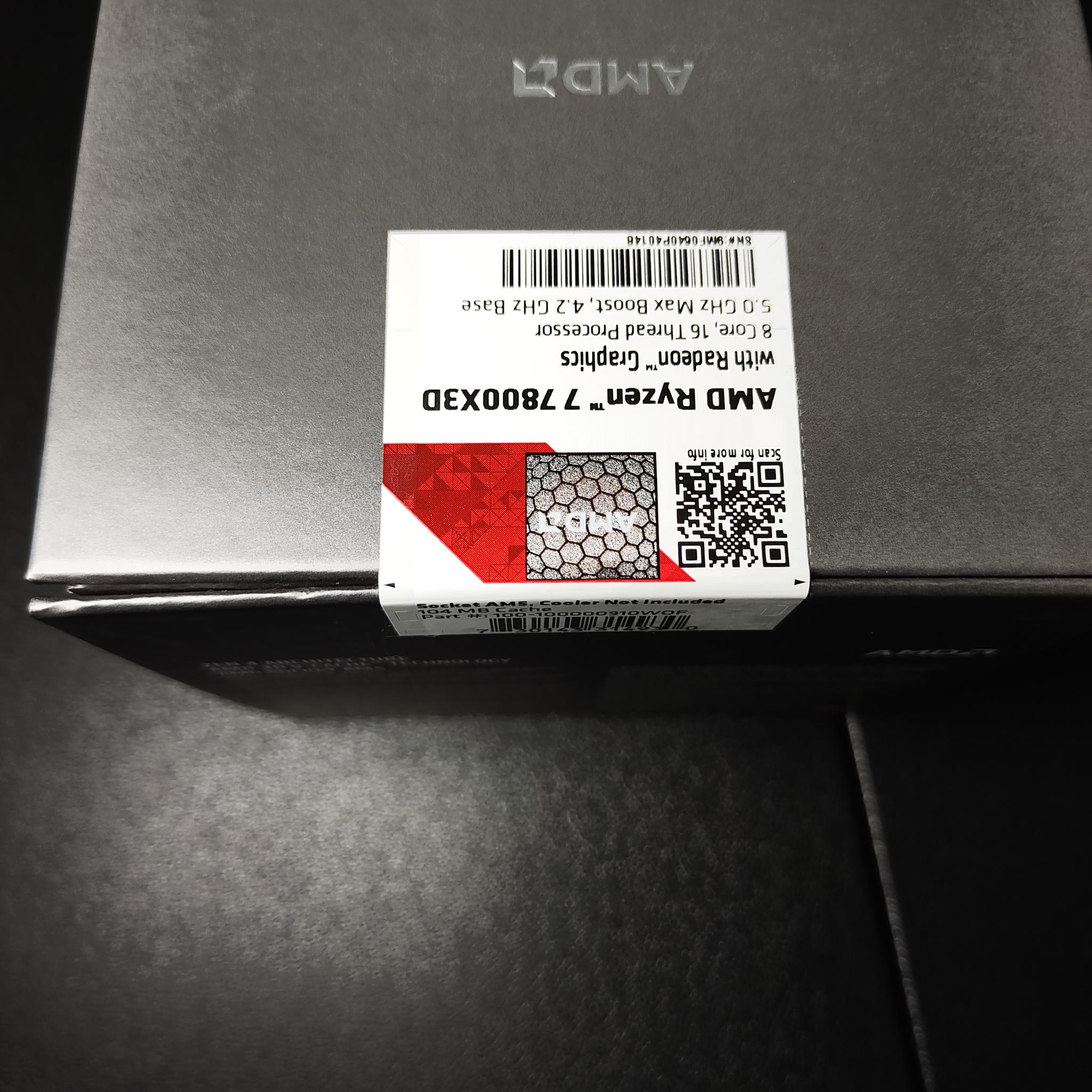 AMD Ryzen 7 7800X3D BRAND NEW SEALED