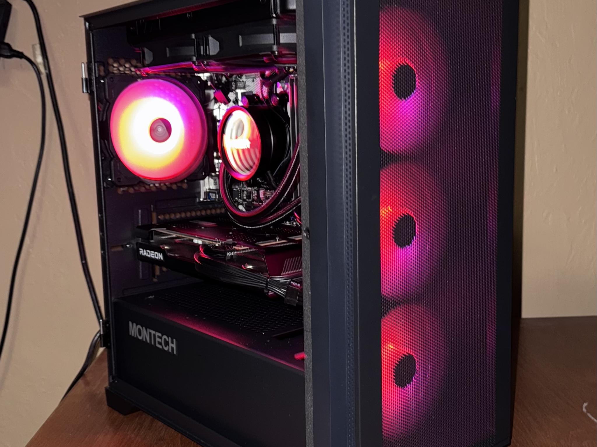 AMD Ryzen 5 5500, RX 6600 8GB (RTX 3060 equivalent), 32GB DDR4, 1TB NVME M.2 SSD, WIN10 | Gaming PC