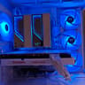 1440P - AMD Radeon RX 6800 XT - AMD Ryzen 5 9600X - 32GB DDR5 6400 - 1TB SSD - Blue and White PC