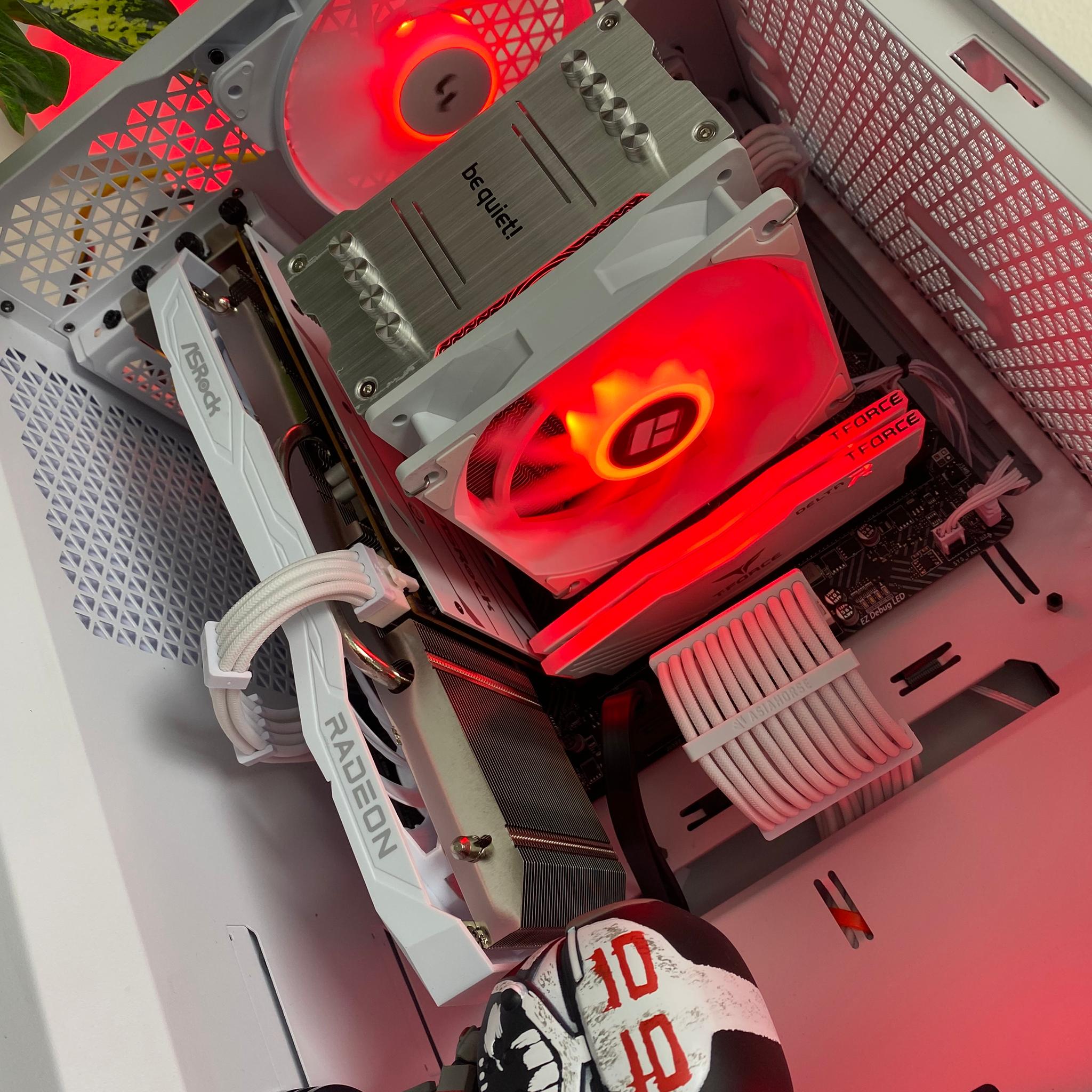 ❄️i5/16GB/1TB/RX6600 -❄️ Frost Guardian❄️ All New Parts❄️