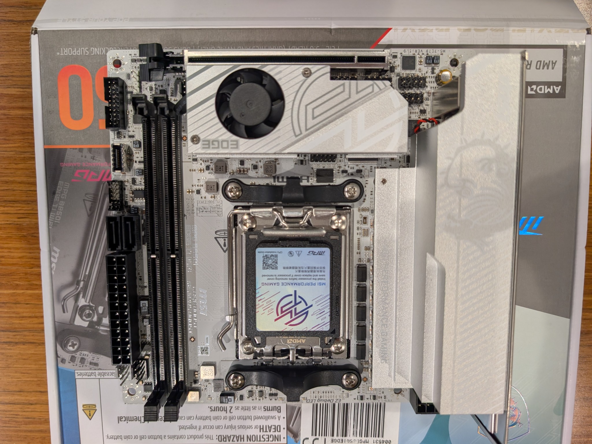 MSI MPG B850I Edge TI Wifi Motherboard