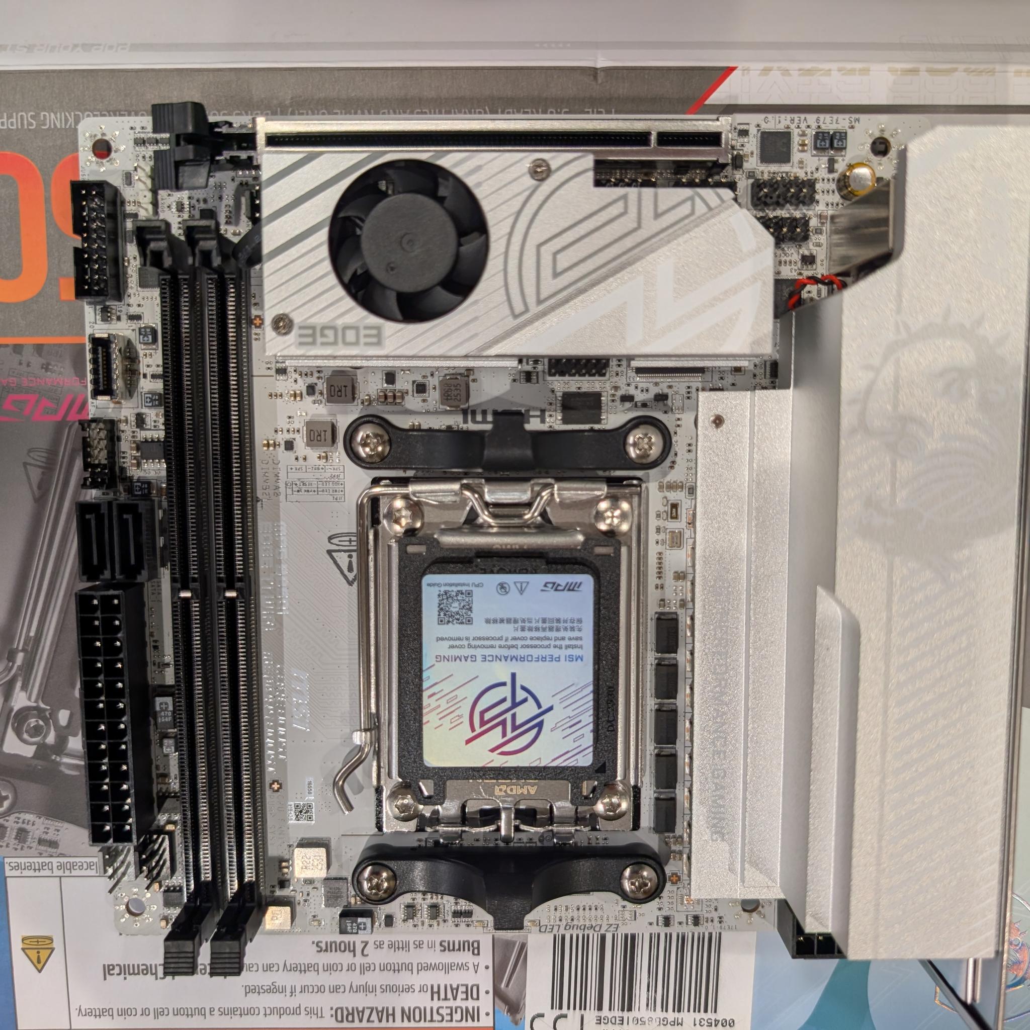MSI MPG B850I Edge TI Wifi Motherboard