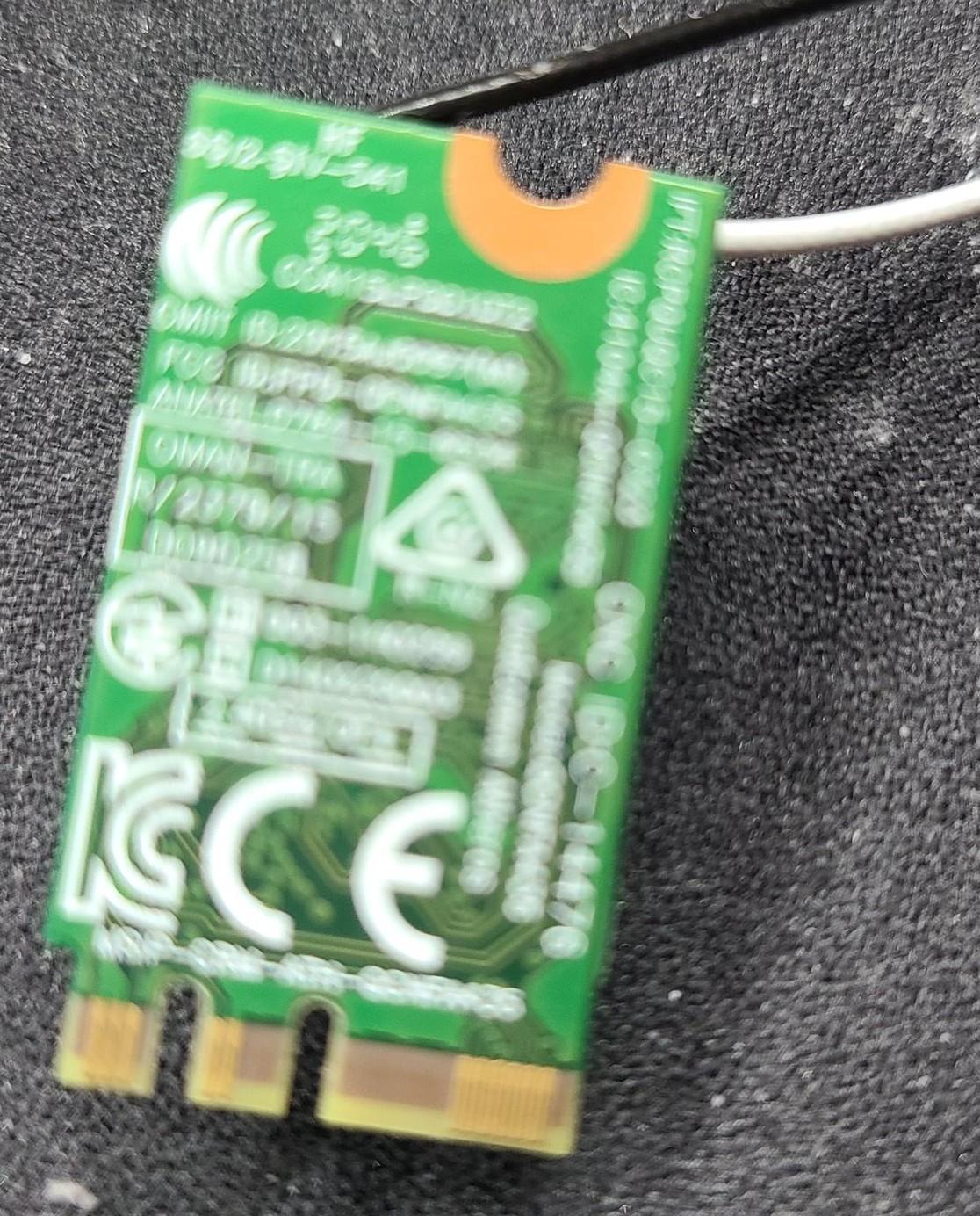 QCNFA435 QCA9377 802.11ac 433Mbps M.2 NGFF WiFi Adapter Wireless WLAN Card W/Bluetooth 4.1 for Dell