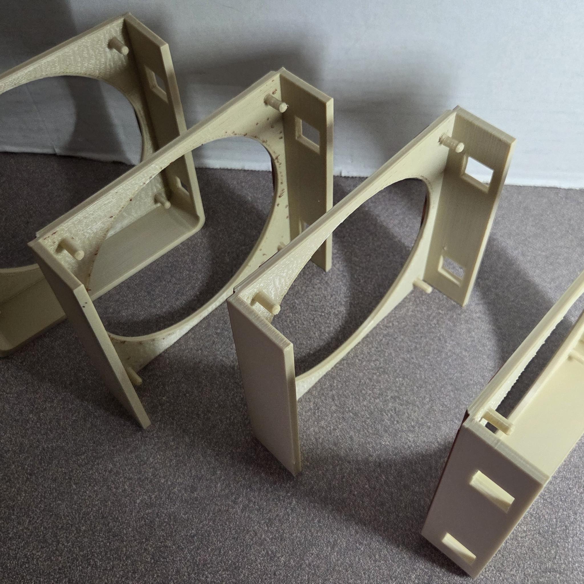 Noctua Custom 360mm Fan Frames 1 set (4) No Fans Only Frames
